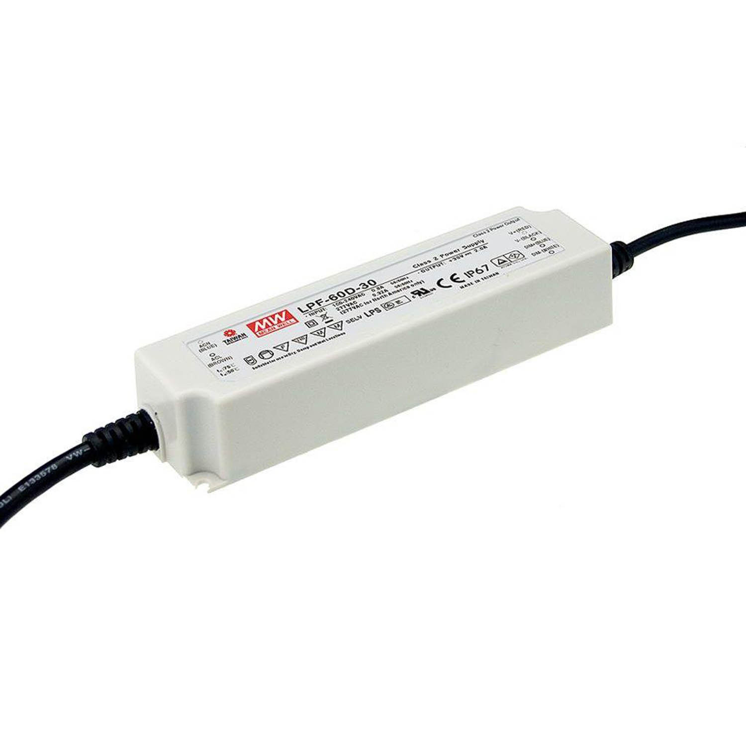 Proled ECO led dimbare voeding 24V 60W 162x43x32mm