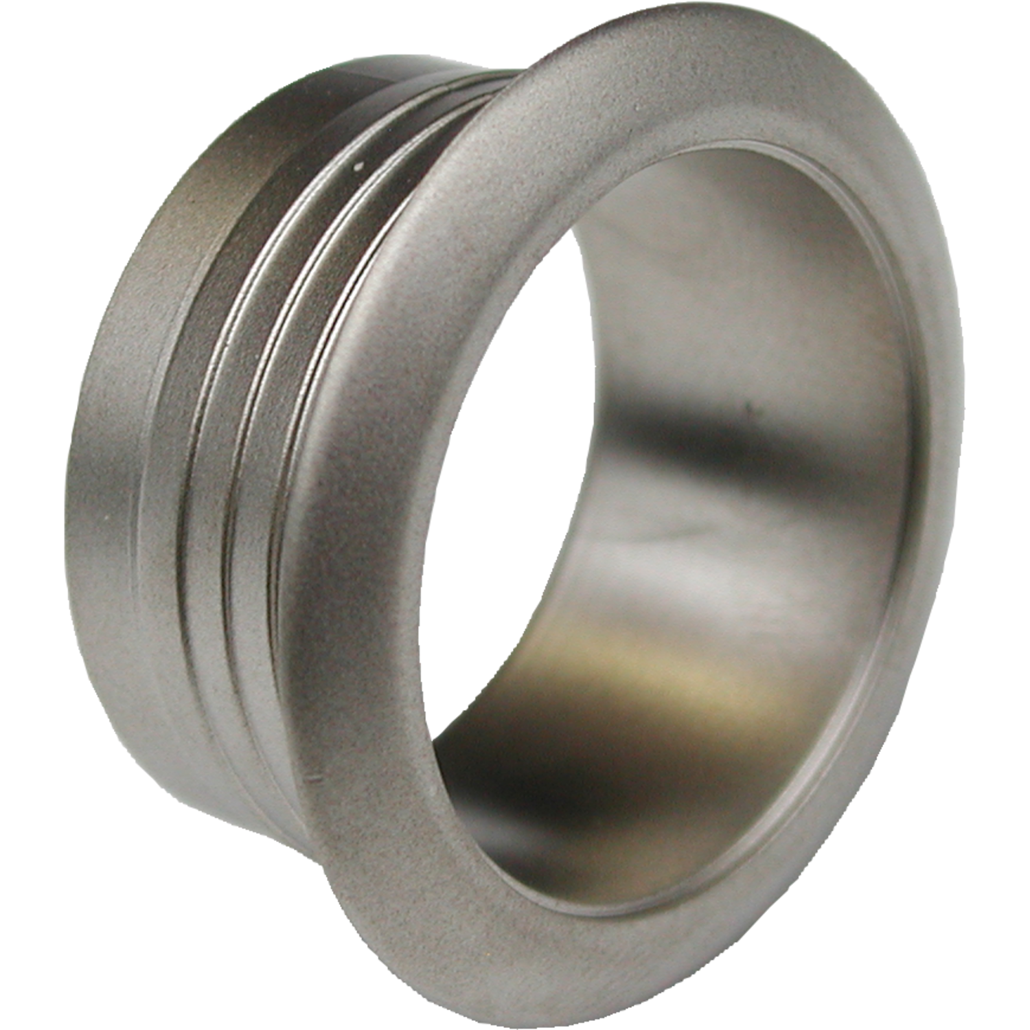 Ring voor deurdikte 19mm vernikkeld