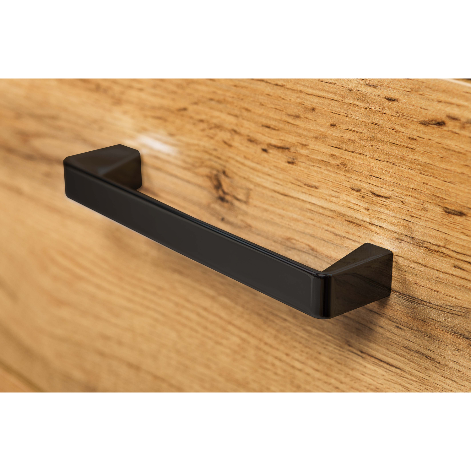 Greep encanto zamak zwart mat ba 128mm l140mm