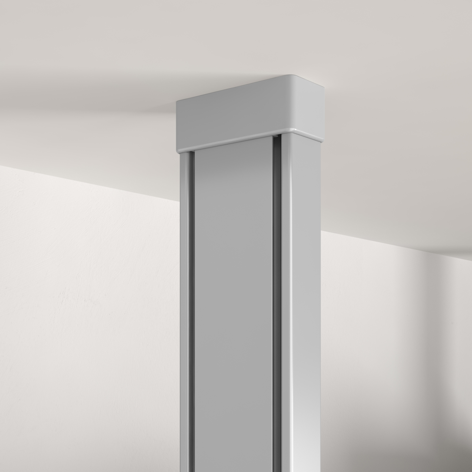 Amari structuur vloer/plafond h.2700mm alu