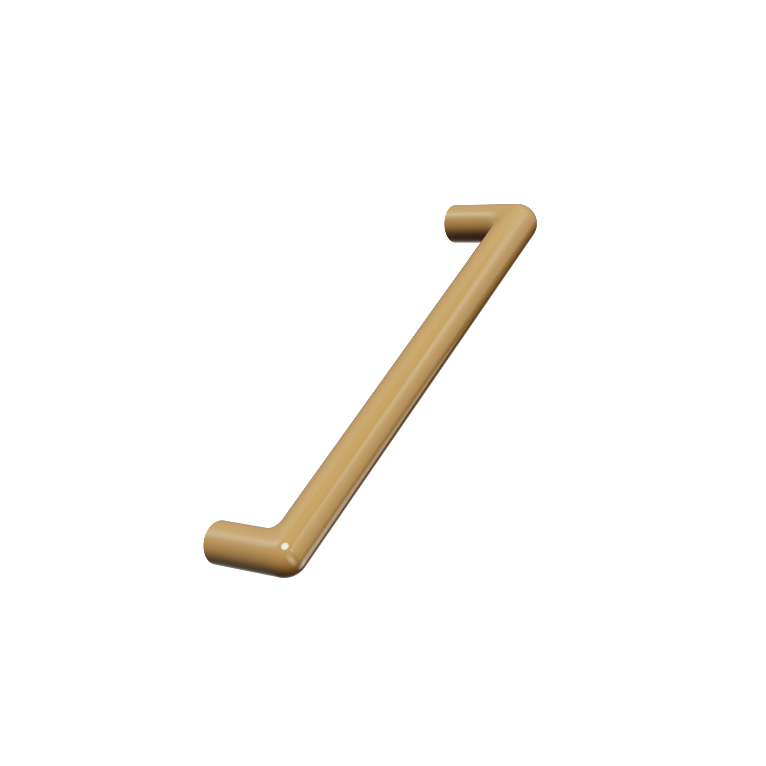 Greep ARCADE BA160 L174 Zamak Hooggglans beige