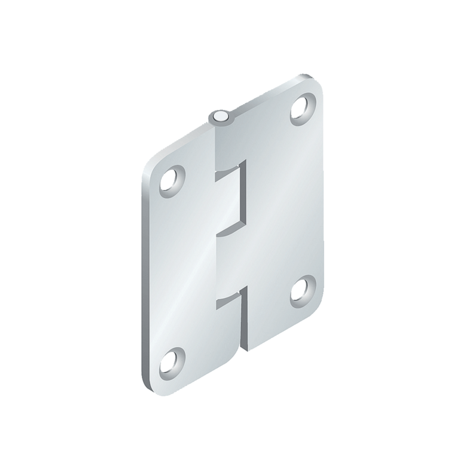 PS23 - 50 asymmetrisch scharnier verzinkt