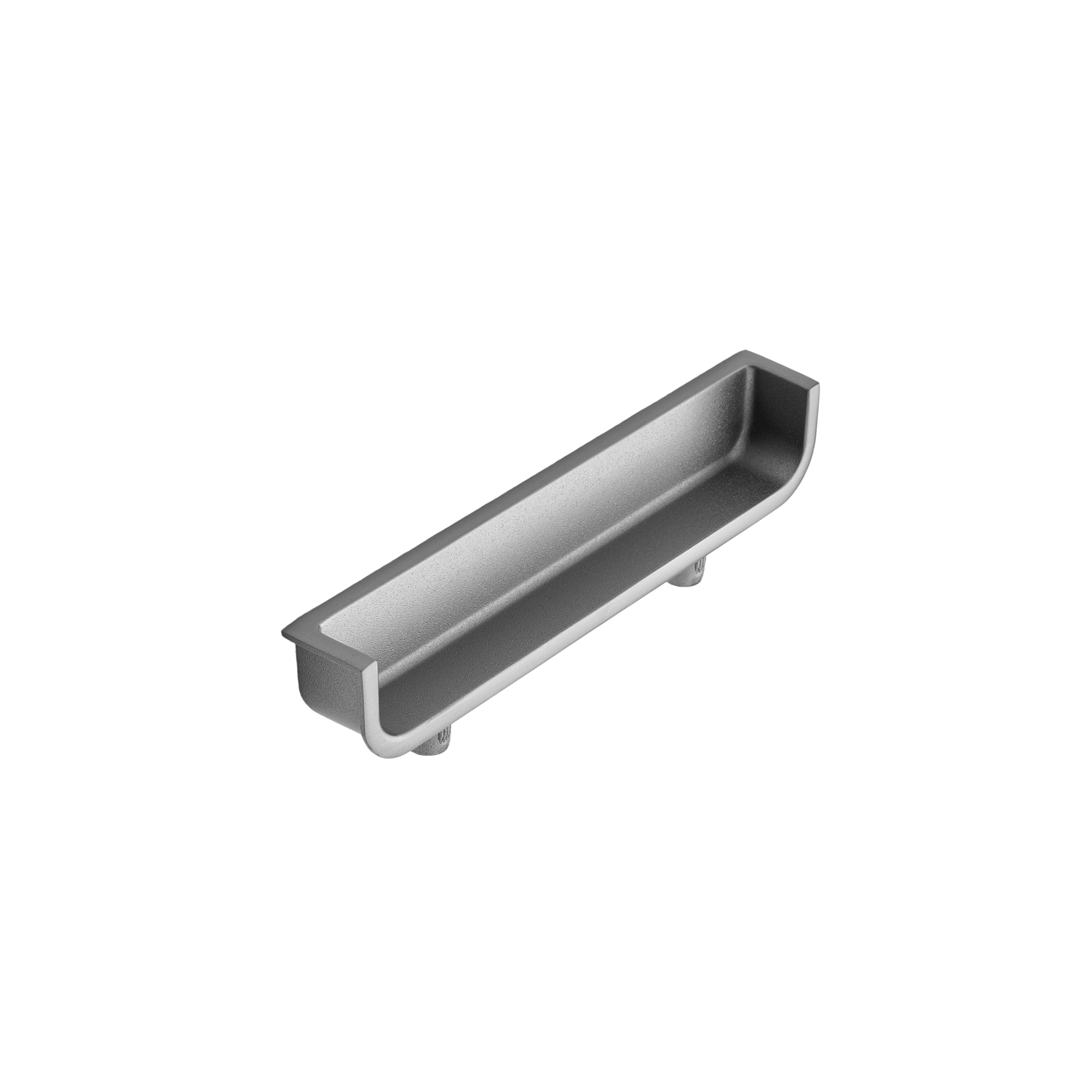 Inbouwgreep BACK zamak rvs Look BA 128mm L 200mm