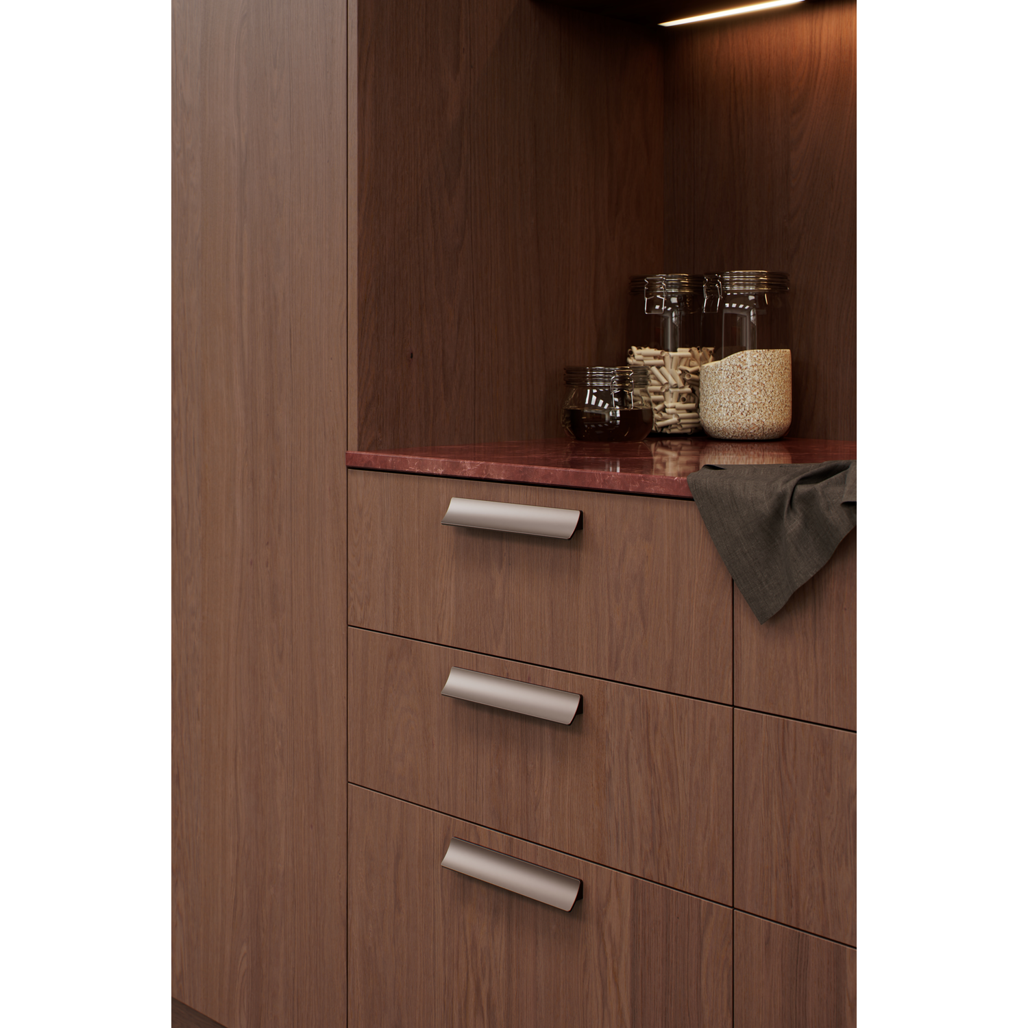 Greep ciel ba160 l200 alu mat brons