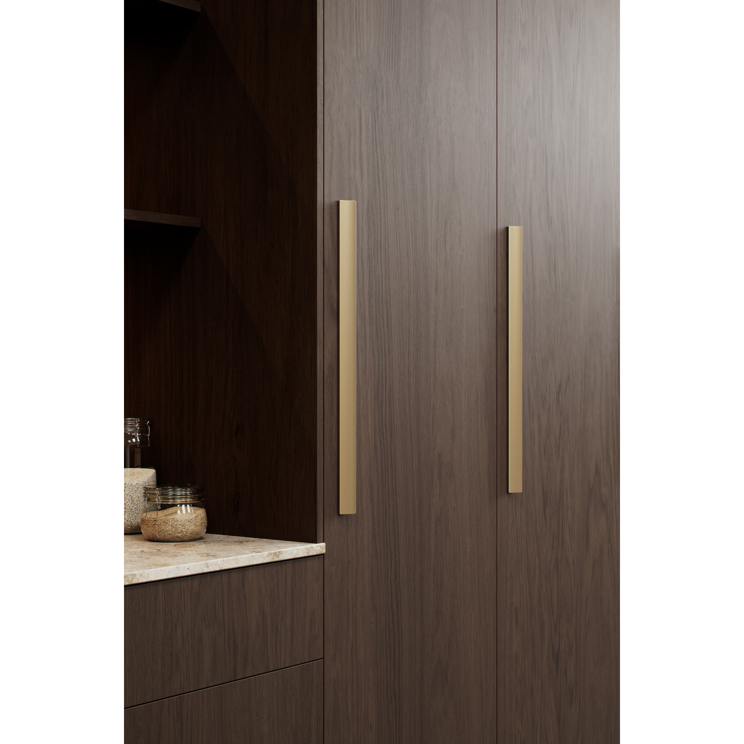 Greep ciel ba544 l600 alu mat goud