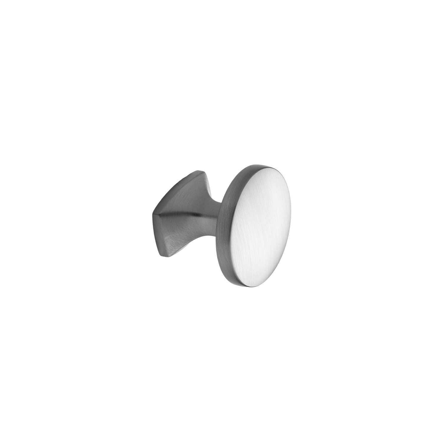 Knop Classic ø34x28 zamak RVS-look