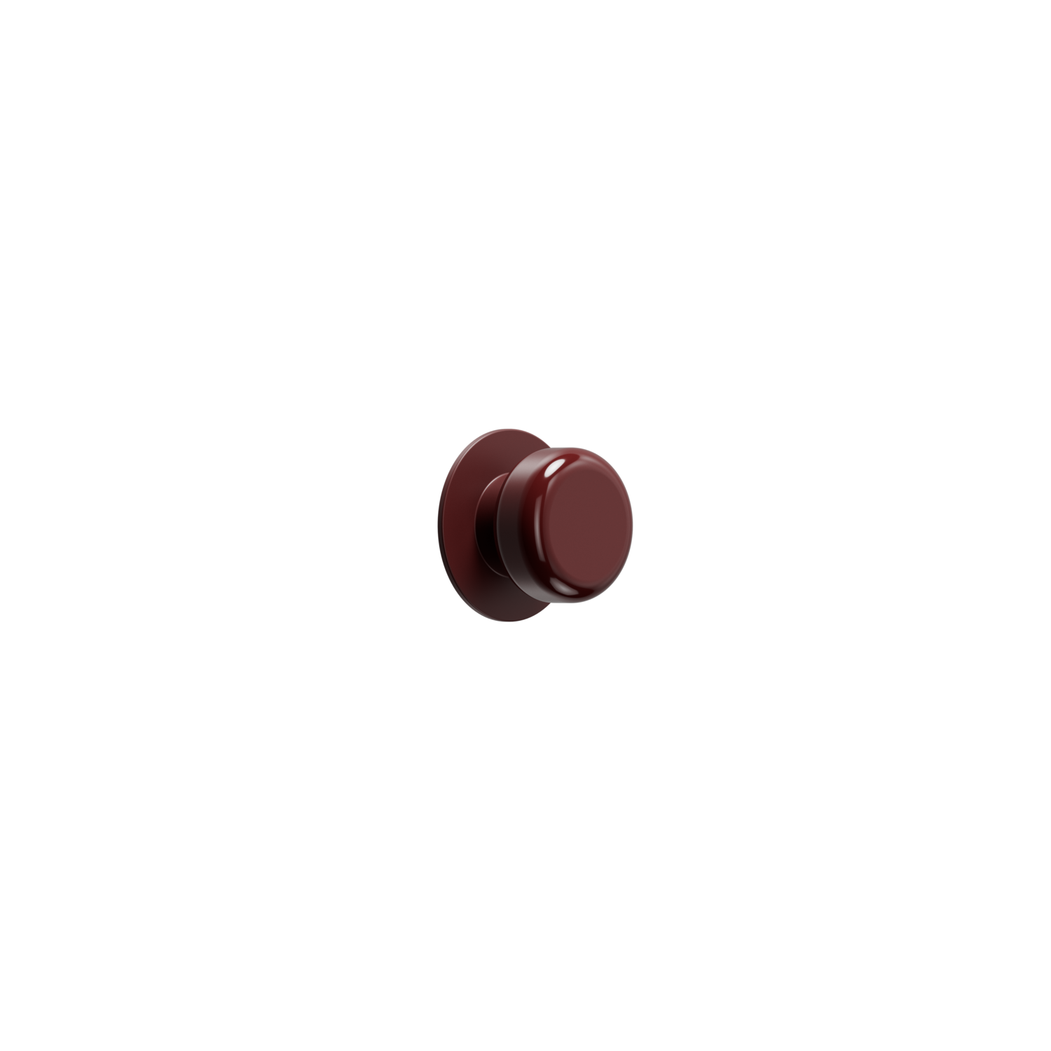 Knop COLETTE BA16 zamak rood
