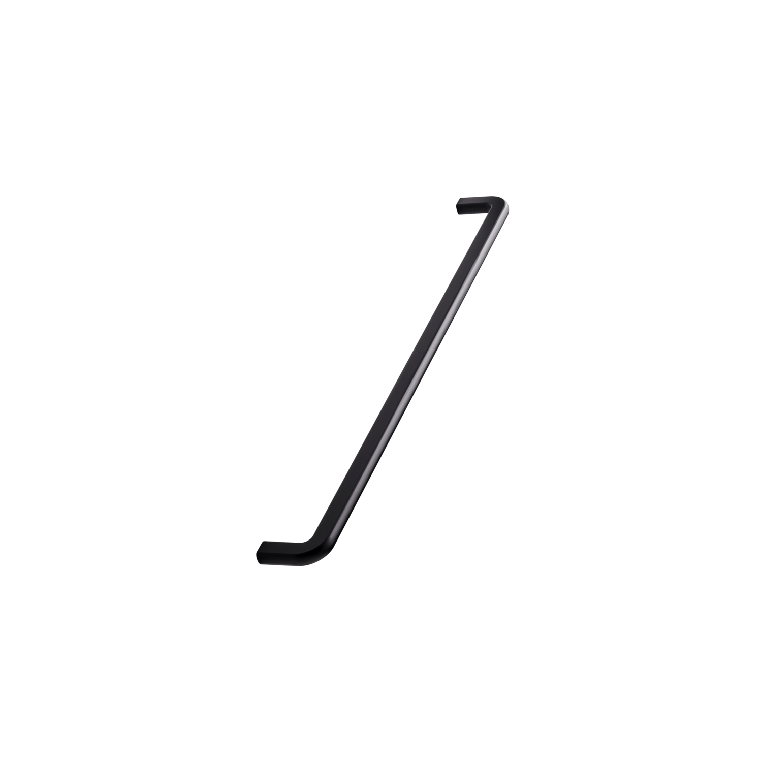 Greep compact ba320 l332 zamak mat zwart