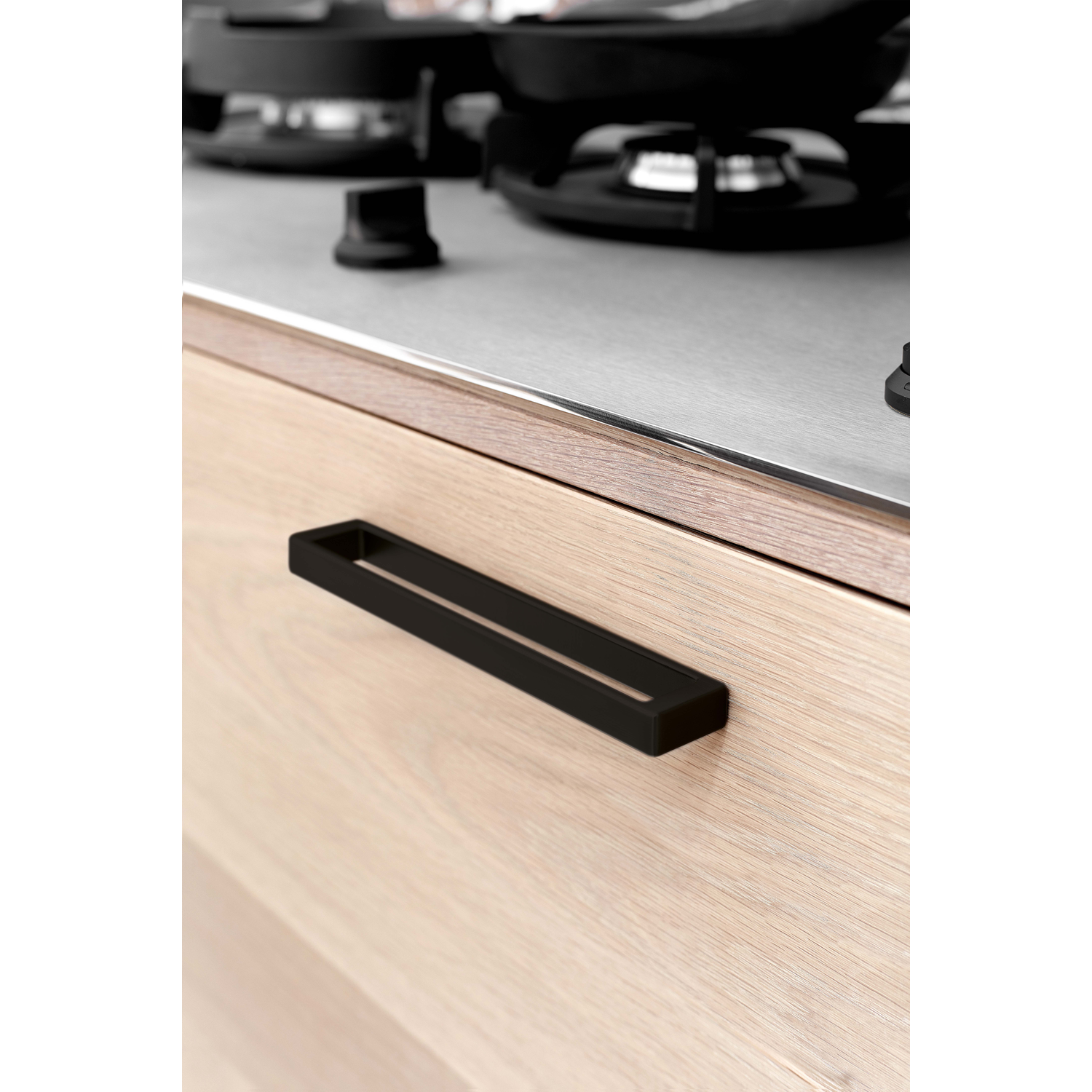 Greep cubico ba96 l105 zamak mat zwart