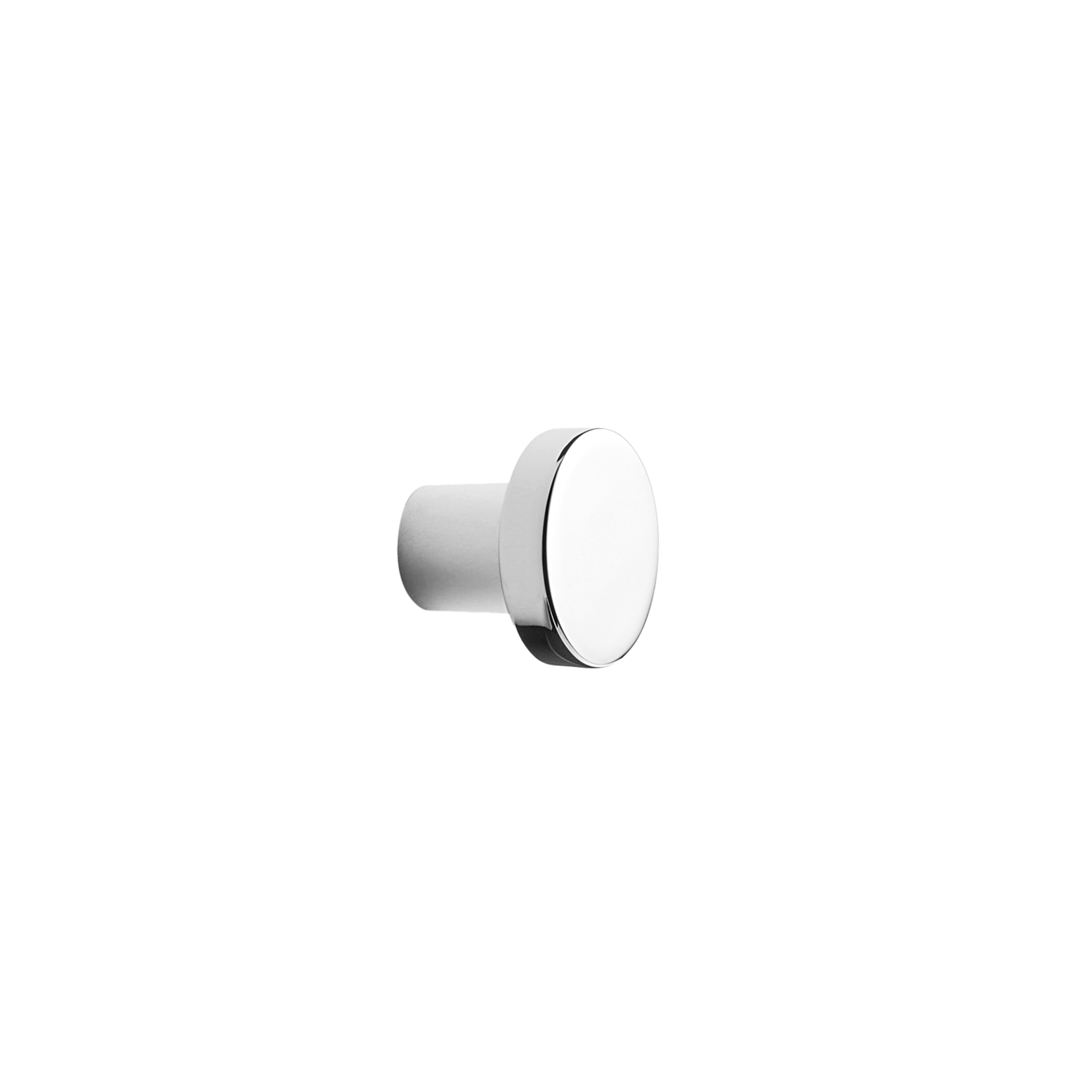 Knop DOT Ø30 H26 zamak chroom