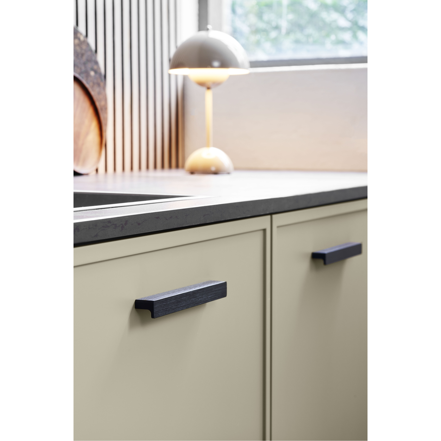 Greep elan ba160 l200 alu geborsteld mat zwart