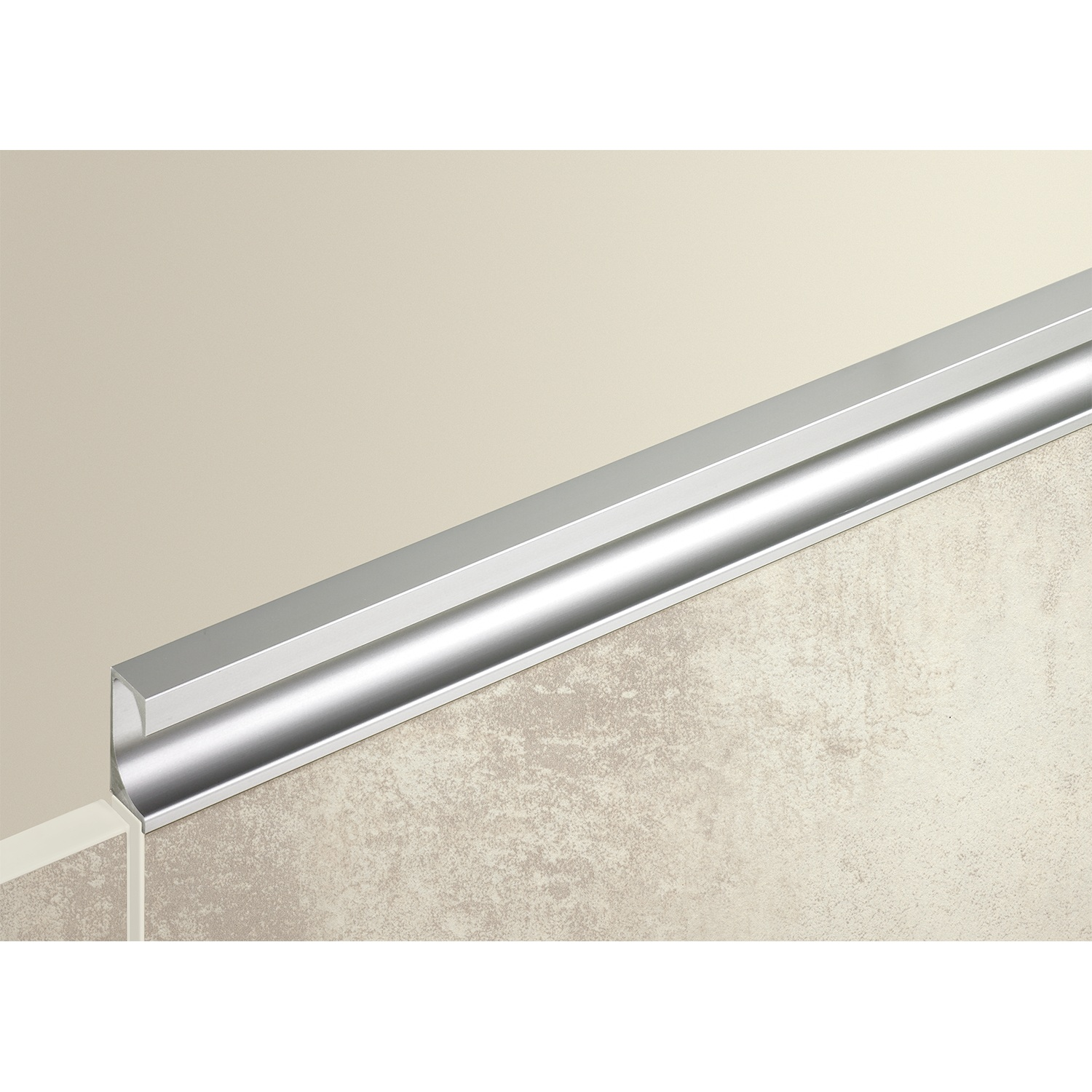 Greeplijst Eslinga, L 2000 mm, B 23 mm, H 40 mm, Aluminium geëloxeerd