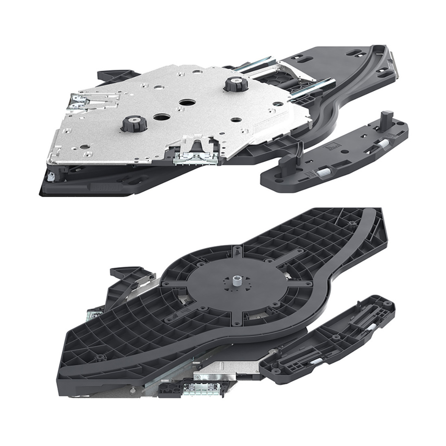 FurnSpin XL met Push to open Silent, installatiepositie links