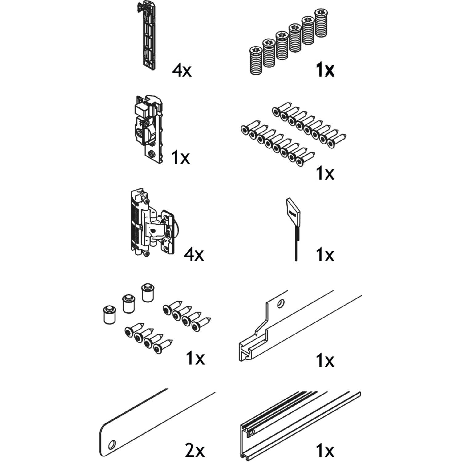 Hawa Concepta III 35 basisgarnituur rechts