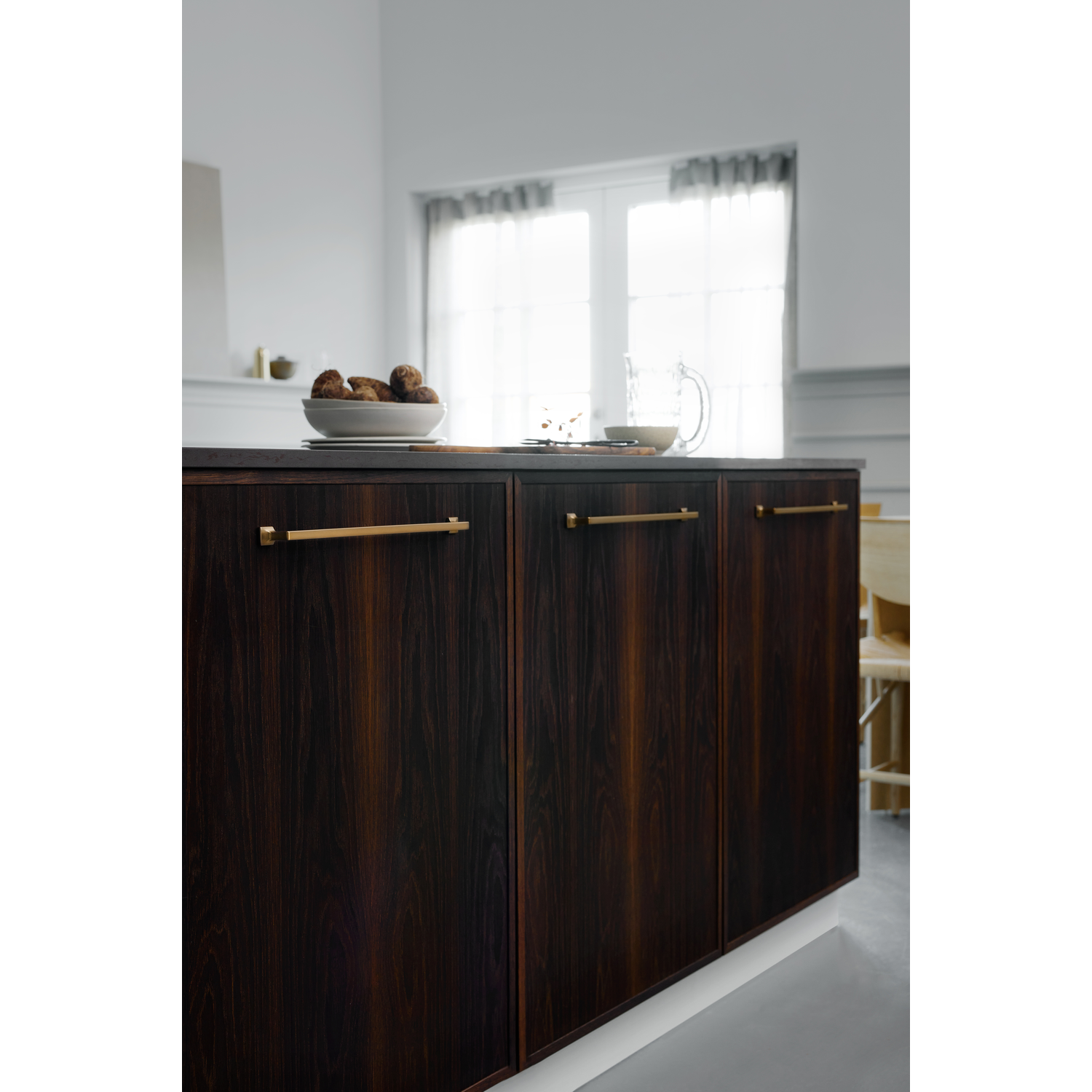 Greep heritage ba160 l190 zamak geborsteld goud