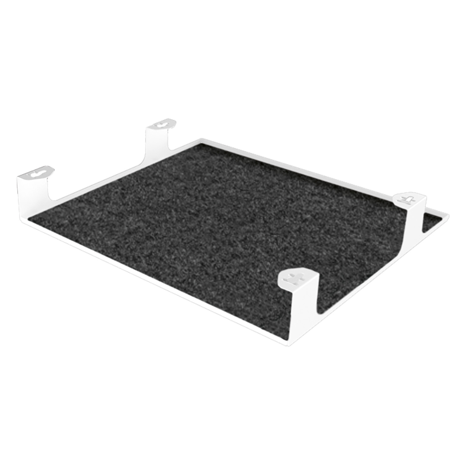 SmarTray staal aflegplateau, wit