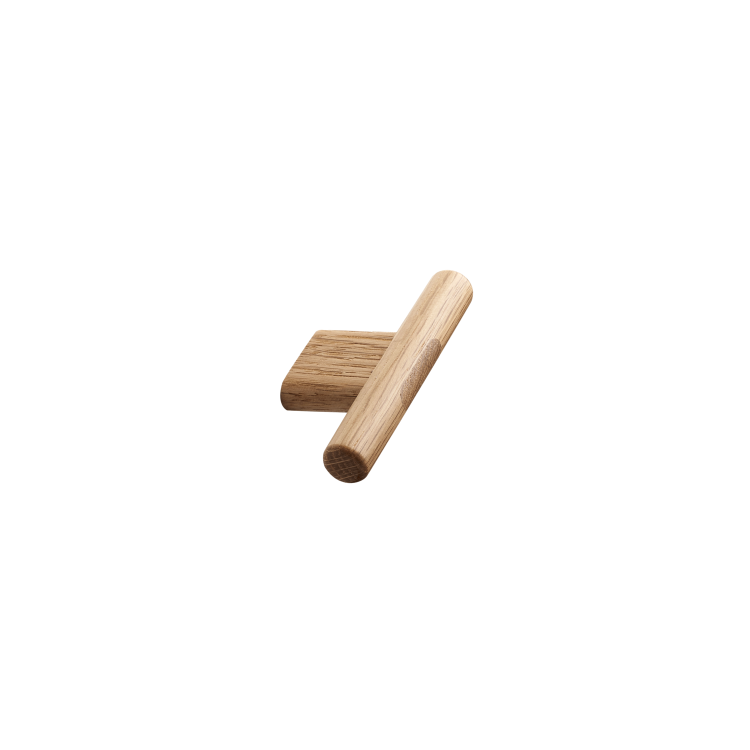 Knop JOIN BA16 L80x36x13 eik Licht gelakt