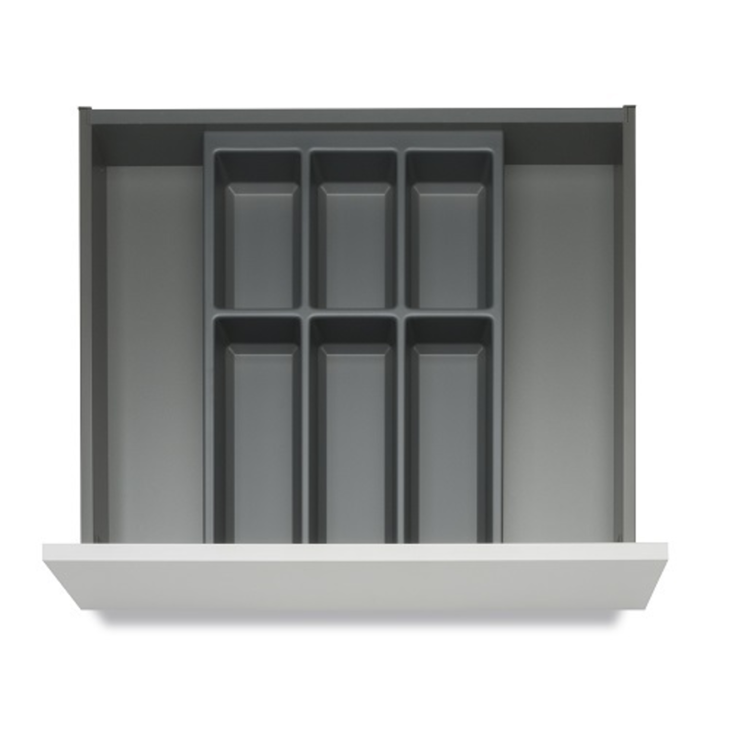 Bestekinzet pvc legrabox b 30 x d 47,2 x h 5,3 cm ladediepte 50cm, corpus 40 en groter