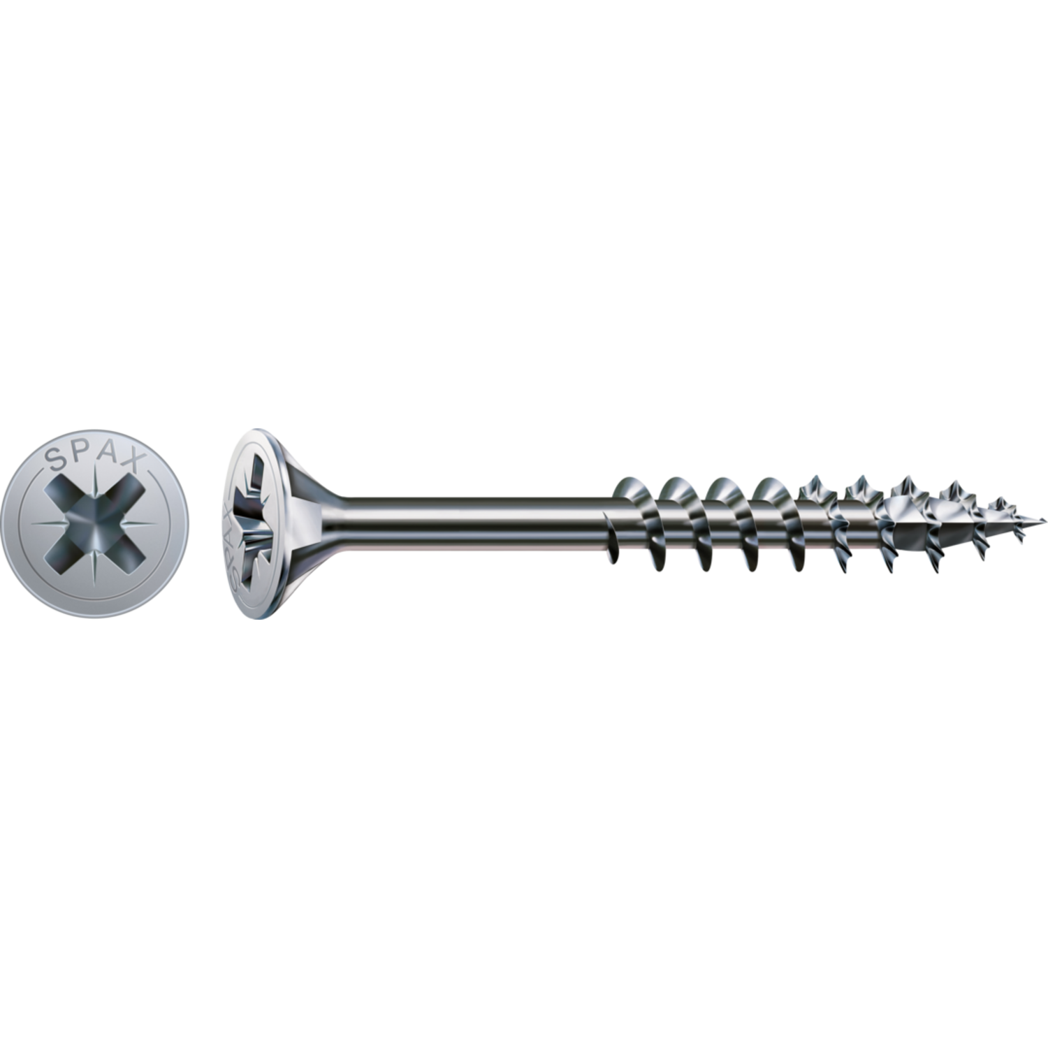 Houtschroef SPAX-S PK Pozidrive met verzonken kop 6 x 100