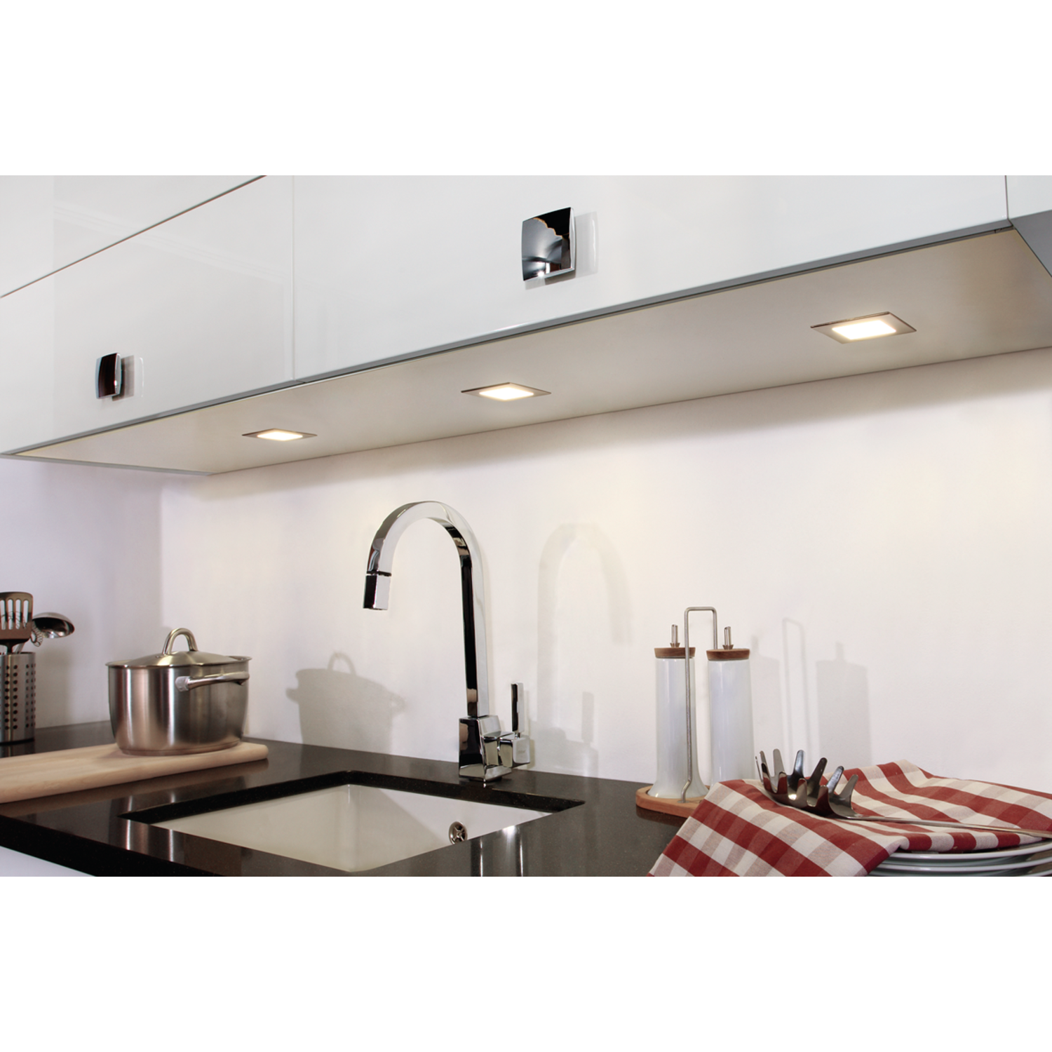 LD8004-78 led inb.3W 3000K RVS look