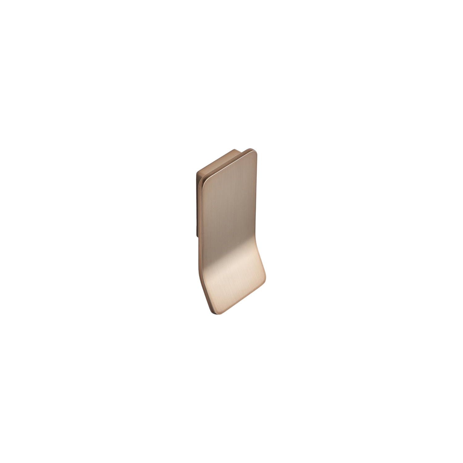 Greep leaf ba32 l42,5 zamak geborsteld goud