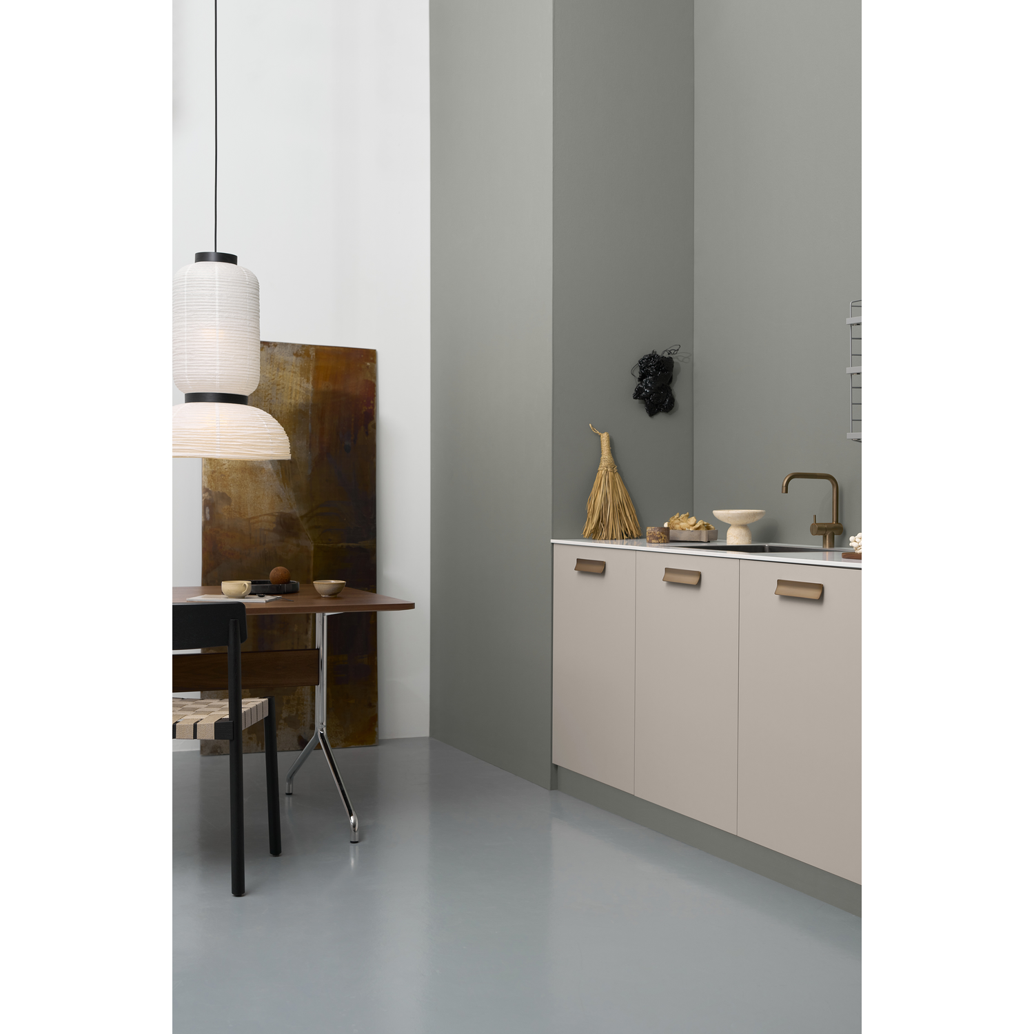Greep leaf ba160 l200 zamak geborsteld goud