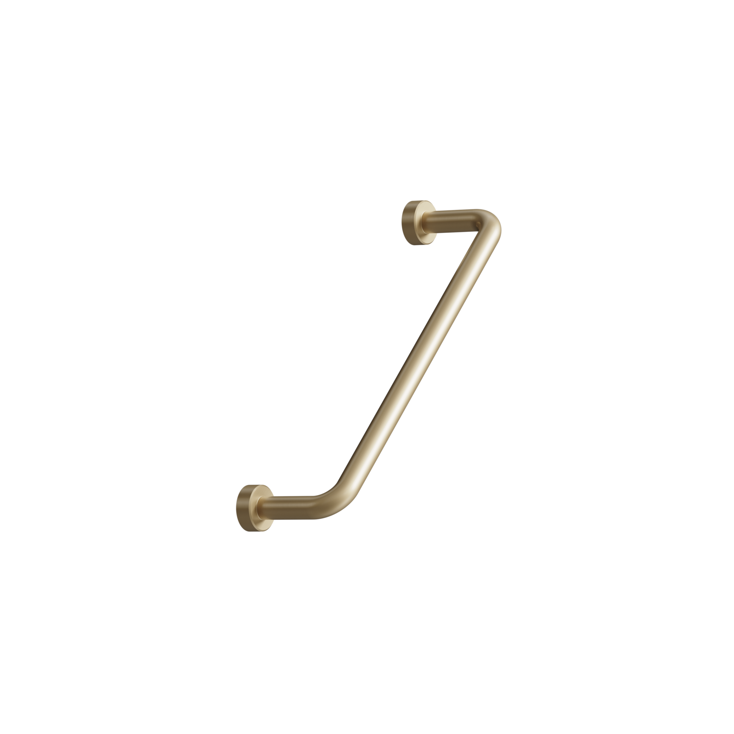 Greep LOUNGE BA128 L142 messing geborsteld goud