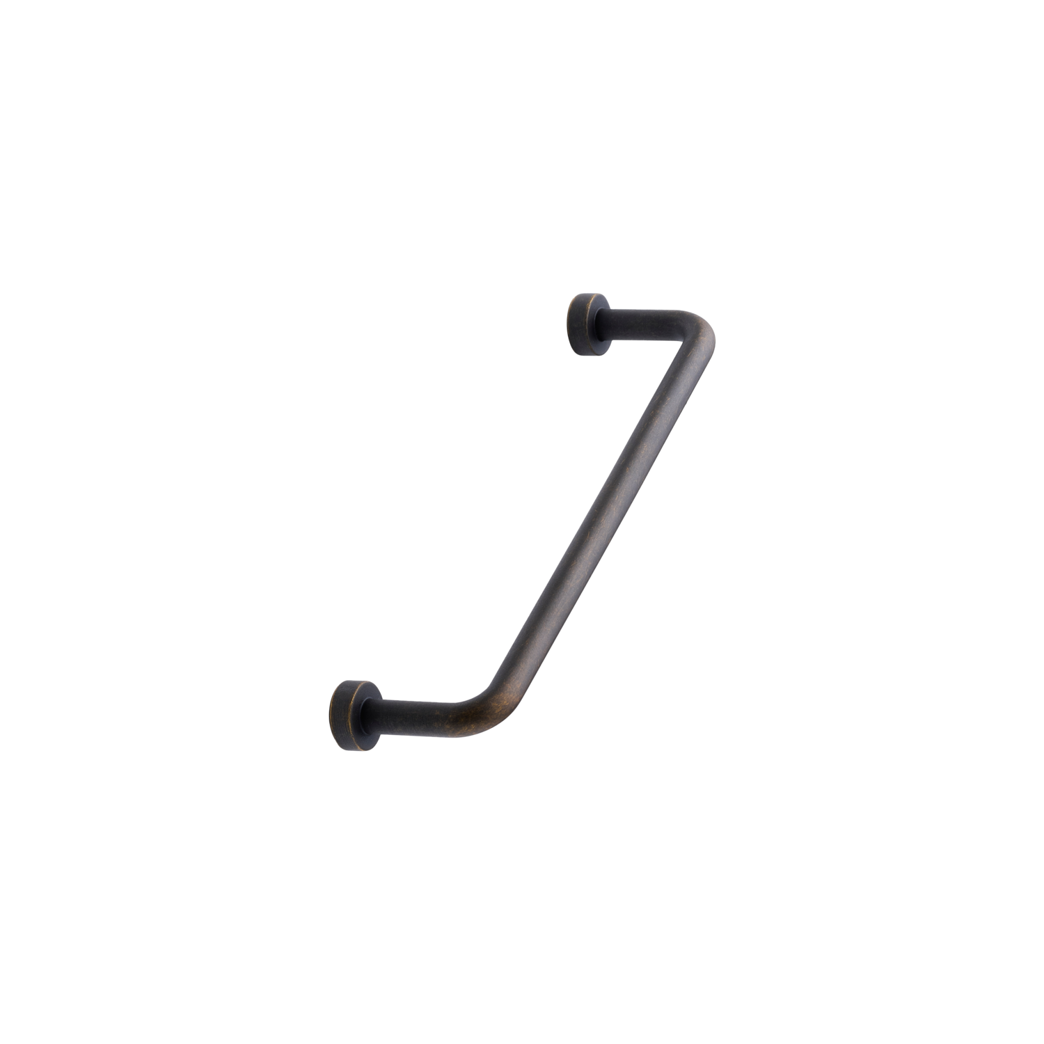 Greep LOUNGE BA128 L142 zamak antiek bruin