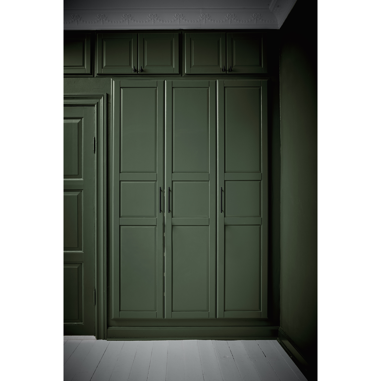 Greep MANOR BA128 L182 zamak zwart mat