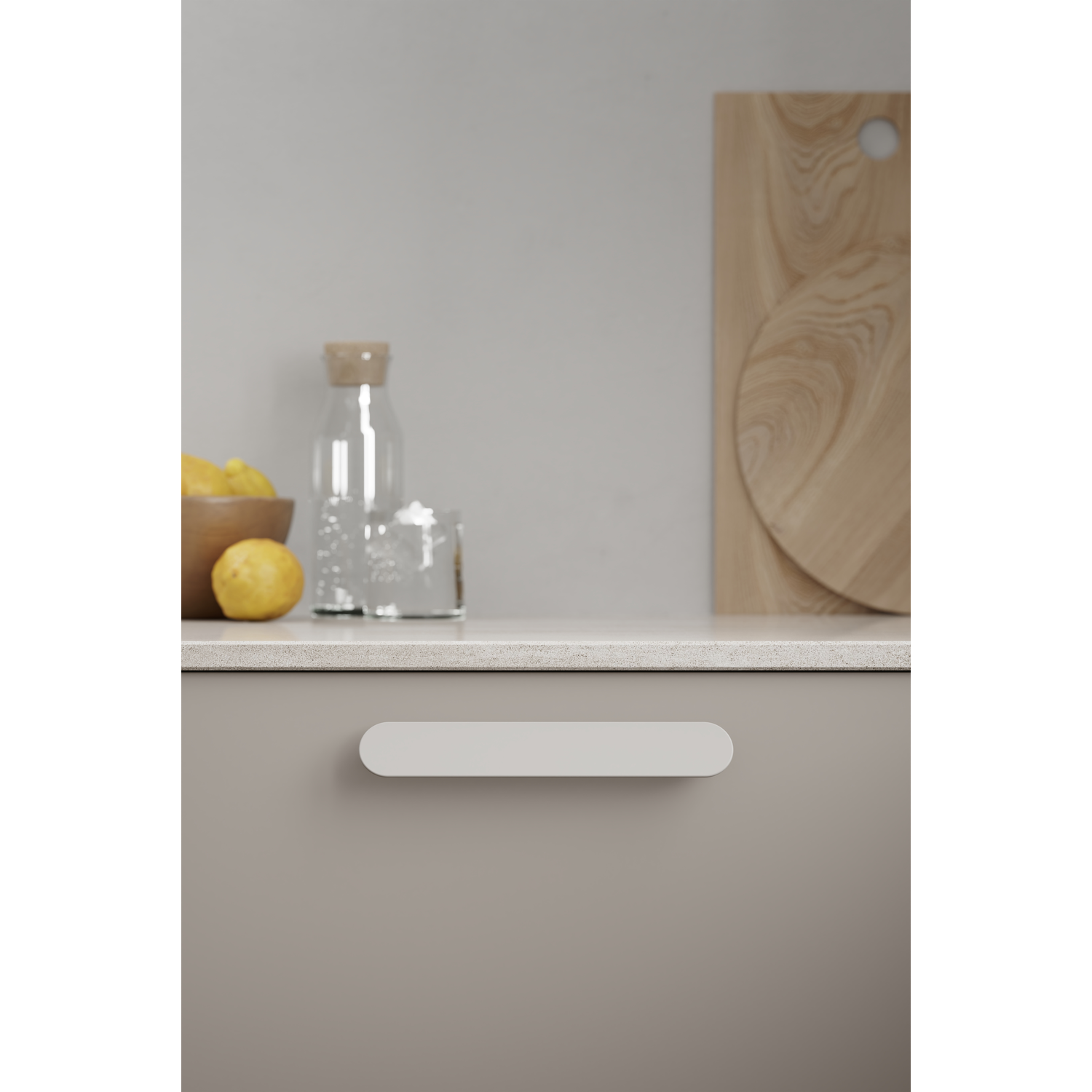 Greep MIRO ba160 zamak mat beige