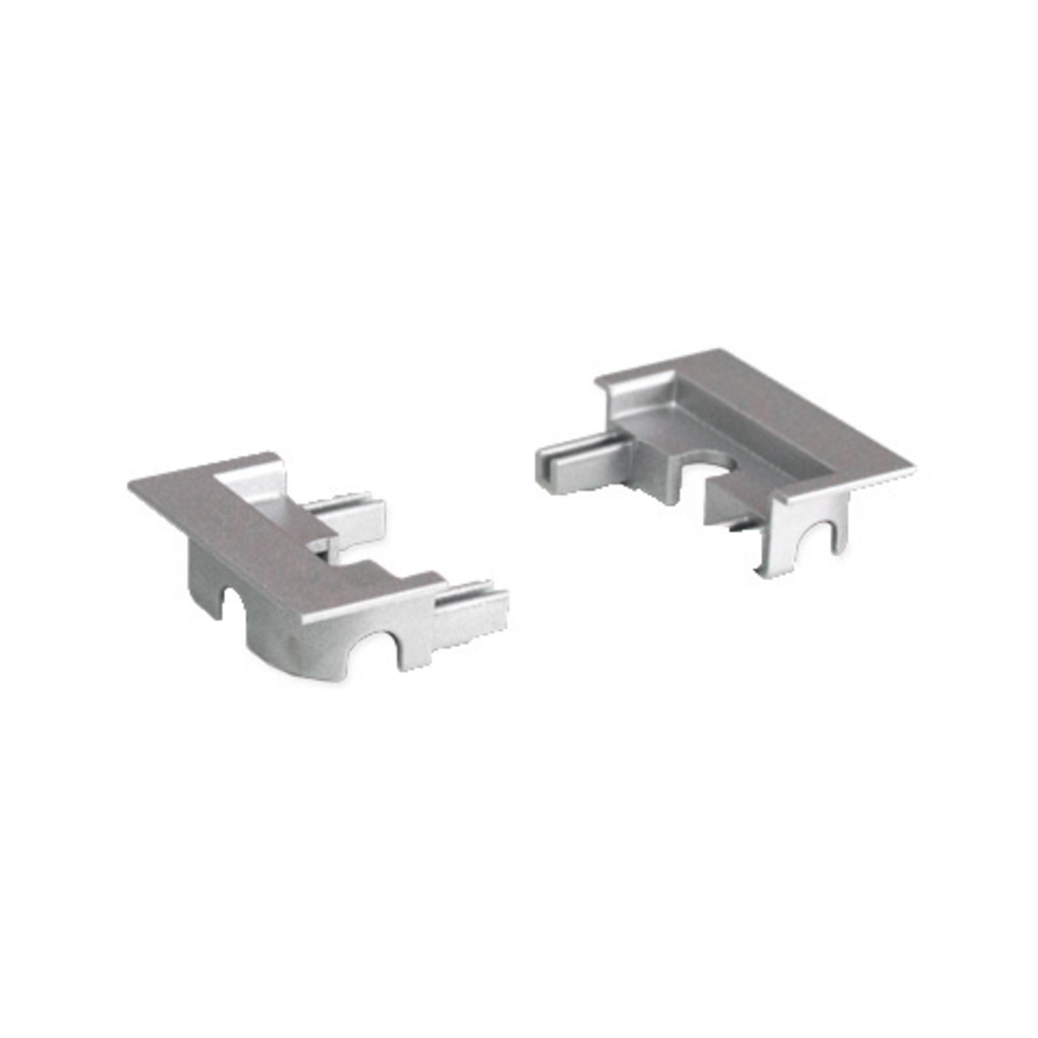 Eindkappen (2) voor led profiel Channelline 12 inb ouw