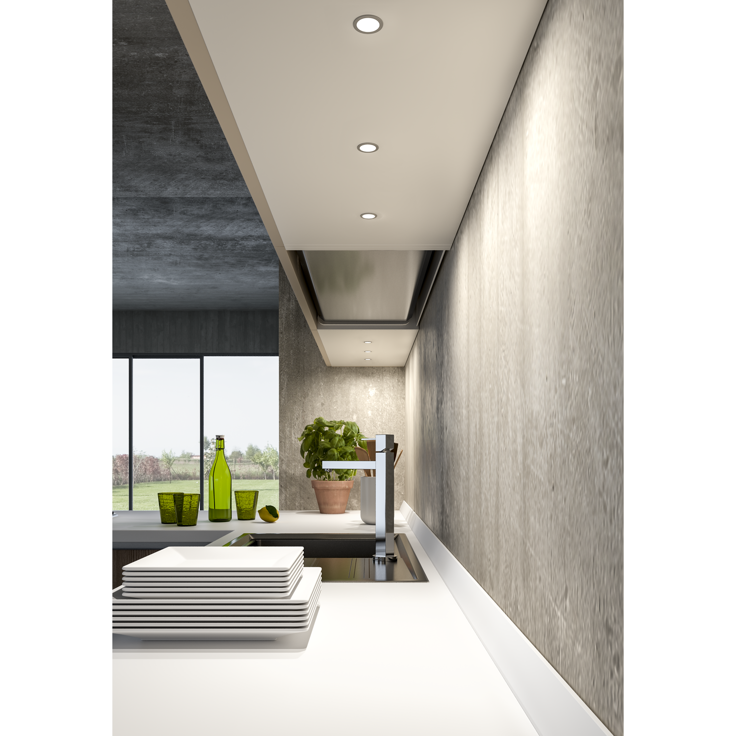 Led nube 35 4000K 12V 1.8W zwart