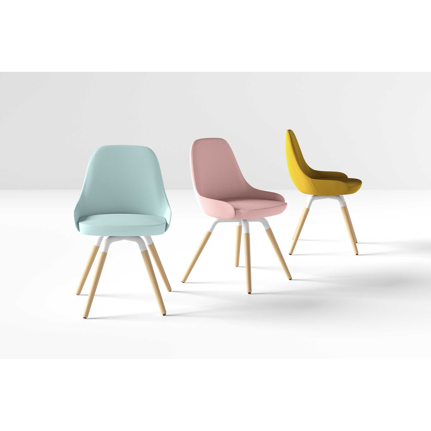 Nuba L zetel donker hout/zwart/mystic grijs
