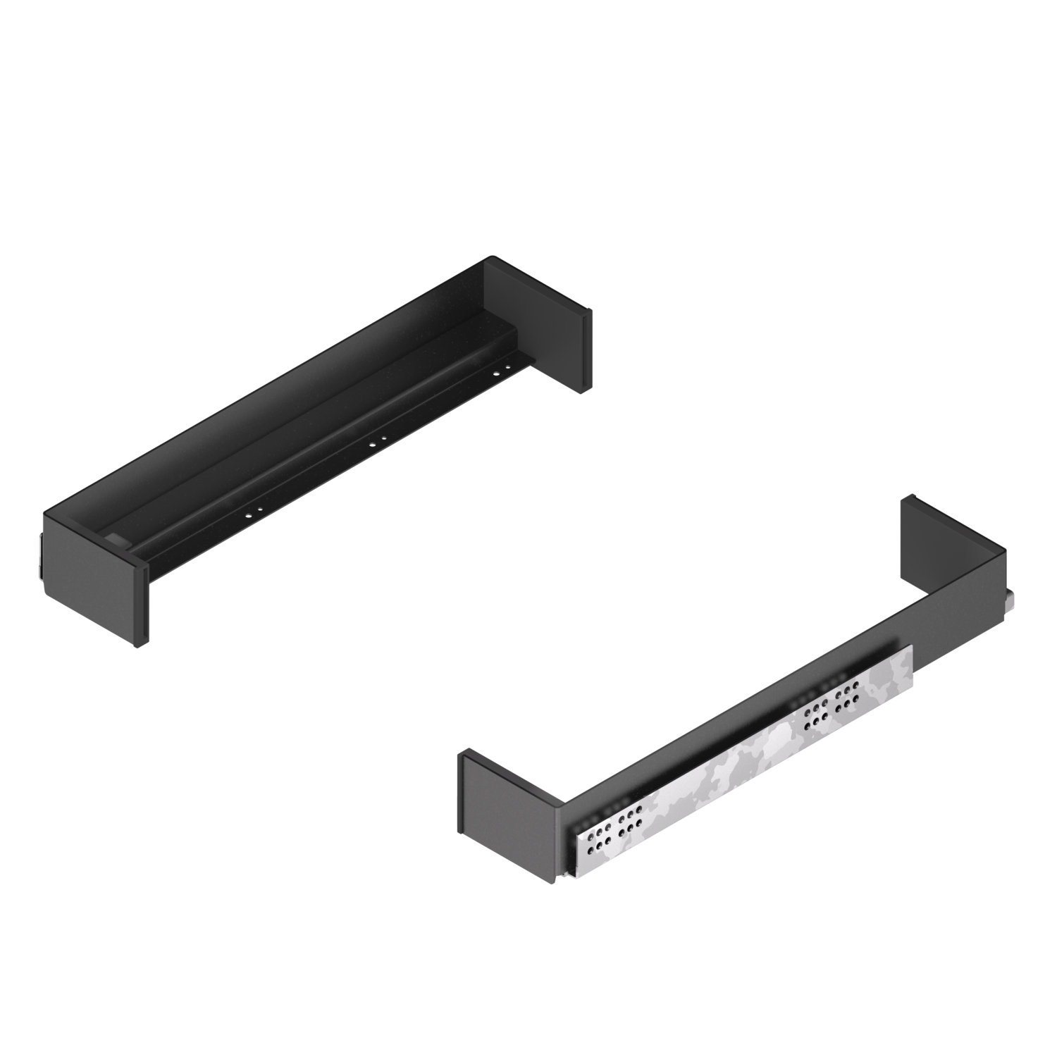 Chic line ladeset antraciet h.75 d.492mm