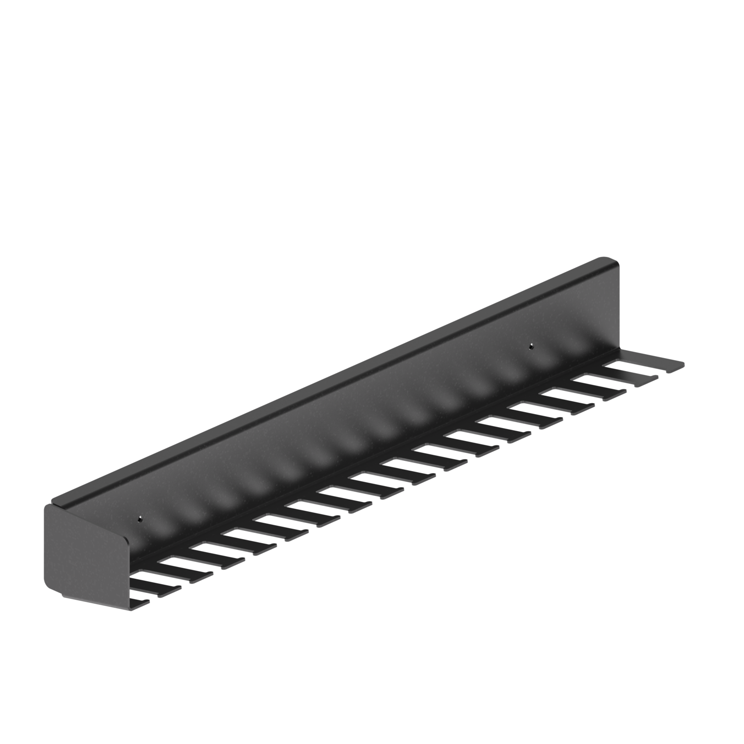 Chic line dassenhouder antraciet  l.310mm links