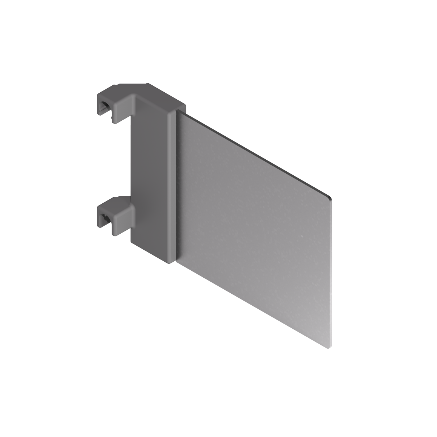 Chic line verdeler antraciet h.85  l.143mm