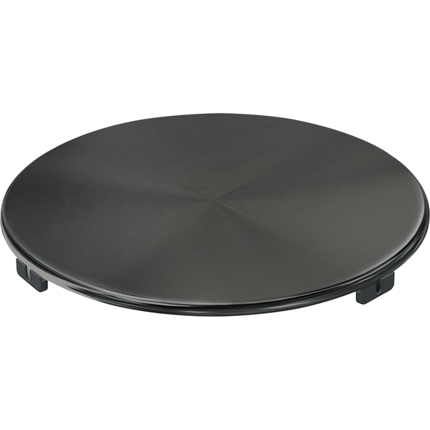 Ventielcover rond, antraciet