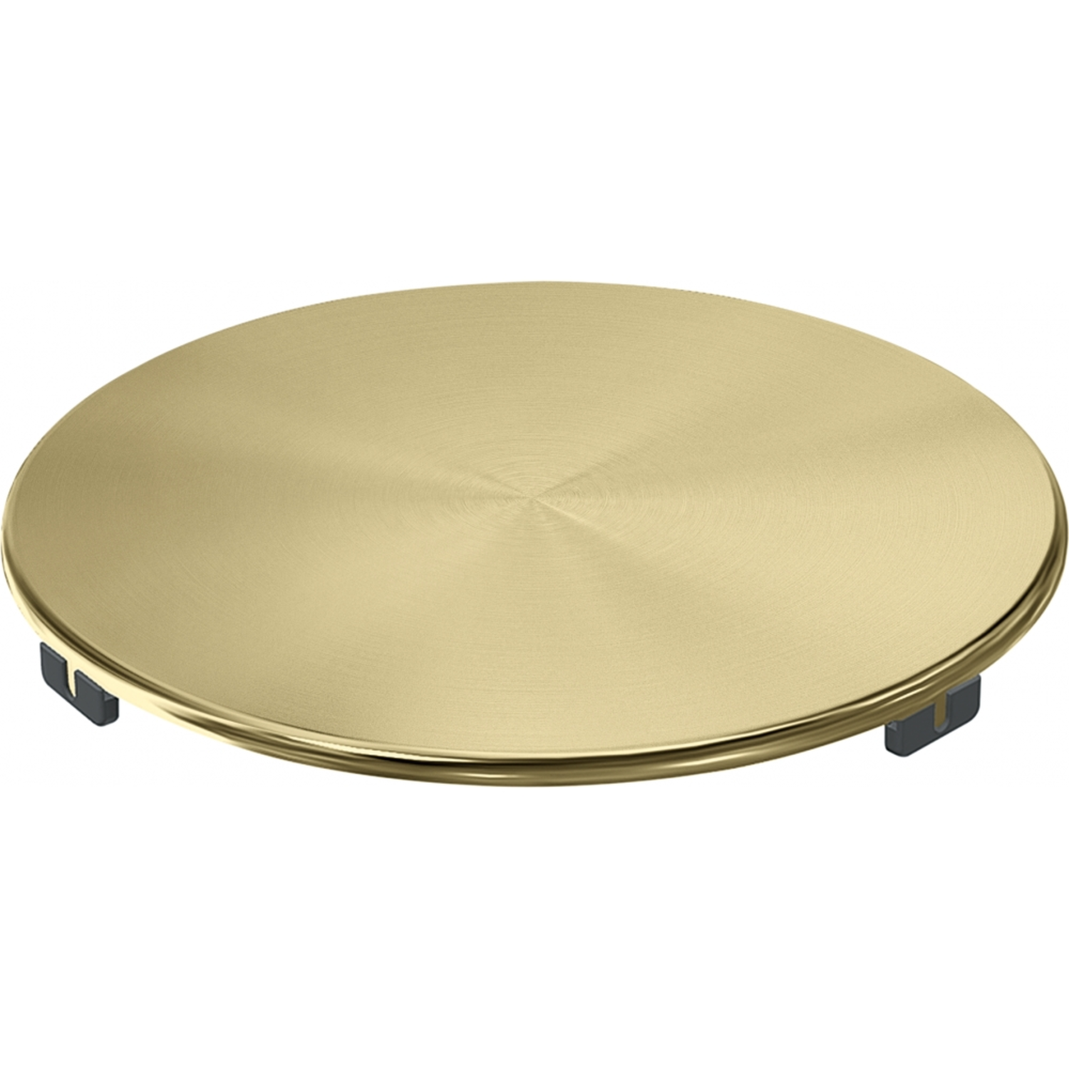 Ventielcover rond, goud