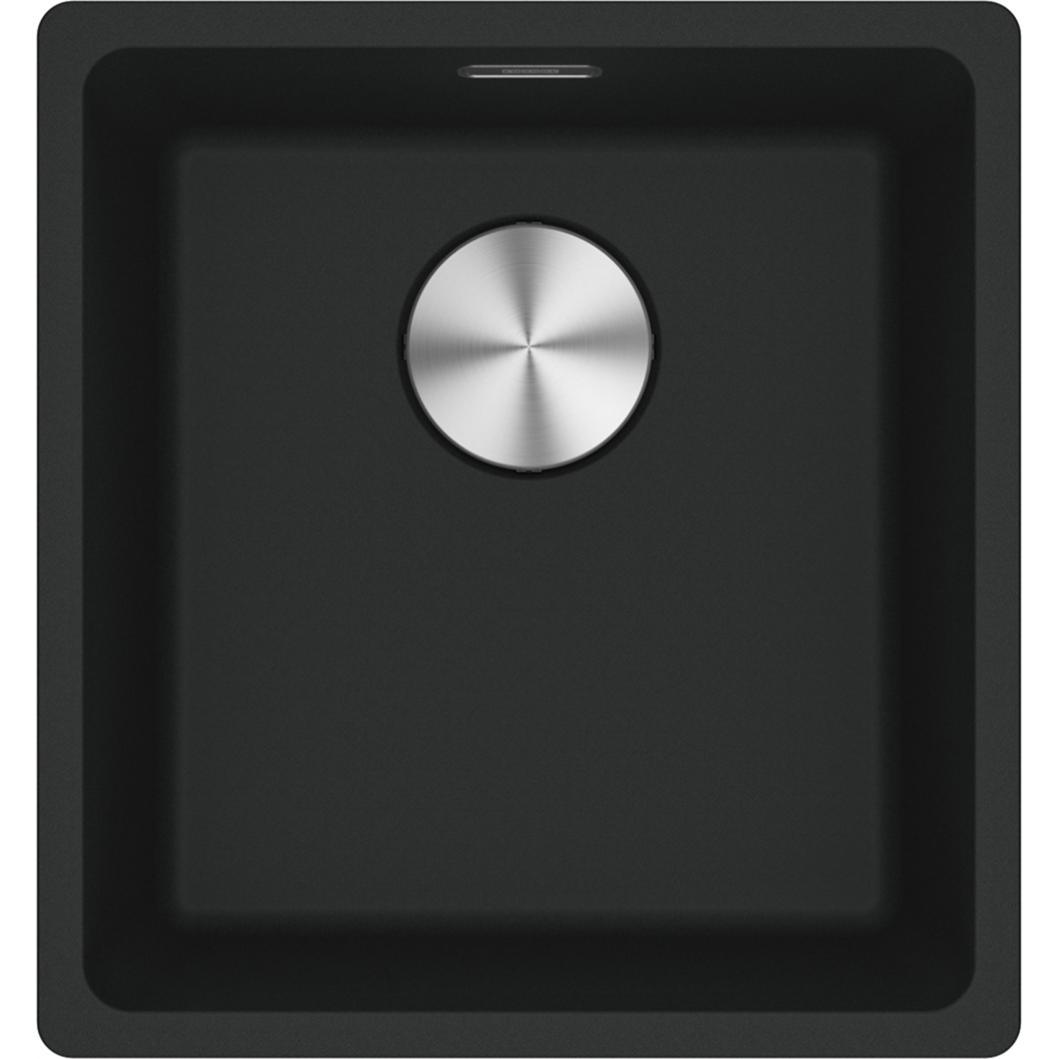 Maris - Onderbouwspoeltafel / 403 x 433 mm / 1 bak / Zwart Mat