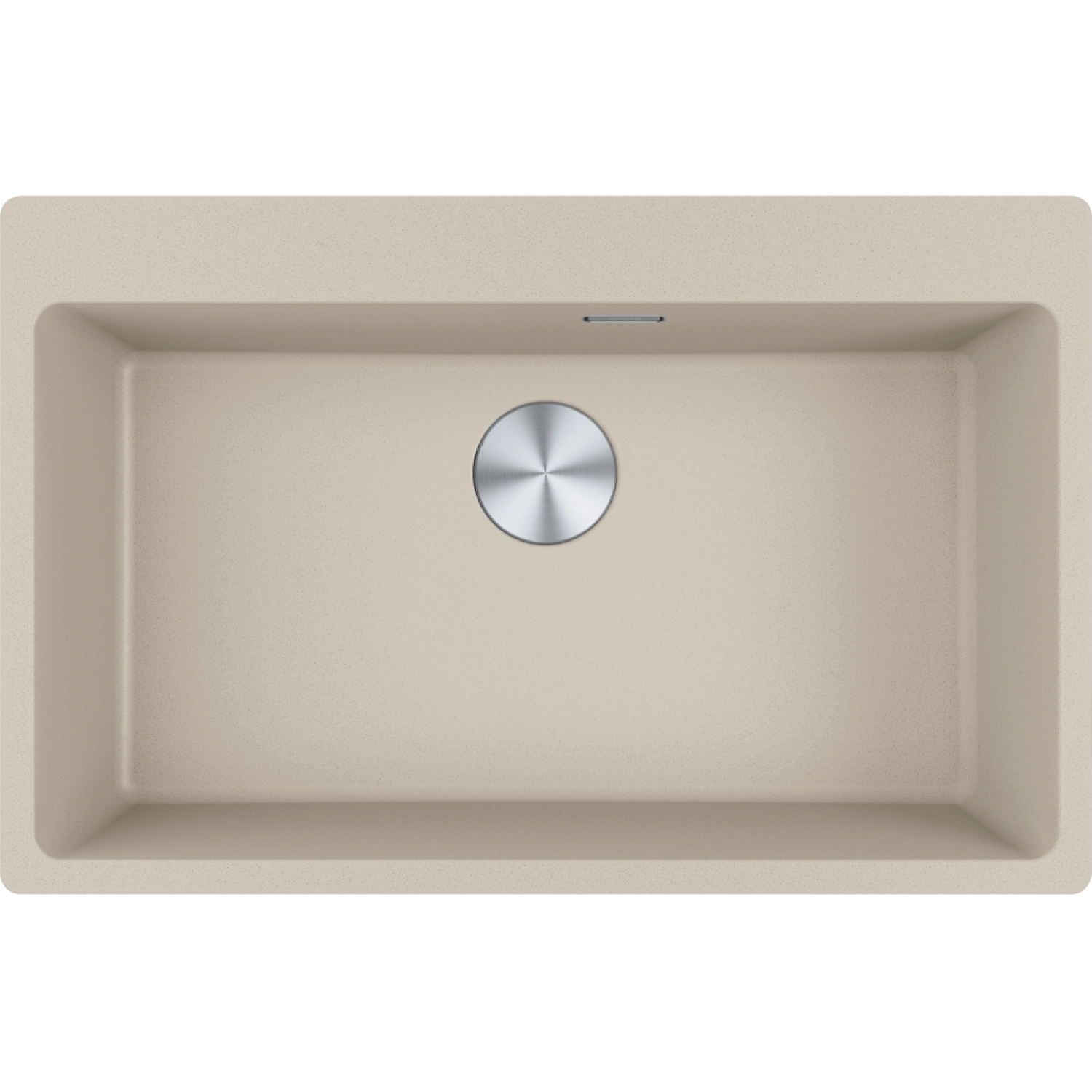 Maris - inbouwspoelbak / 780 x 500 mm / 1 bak / Koffie Room