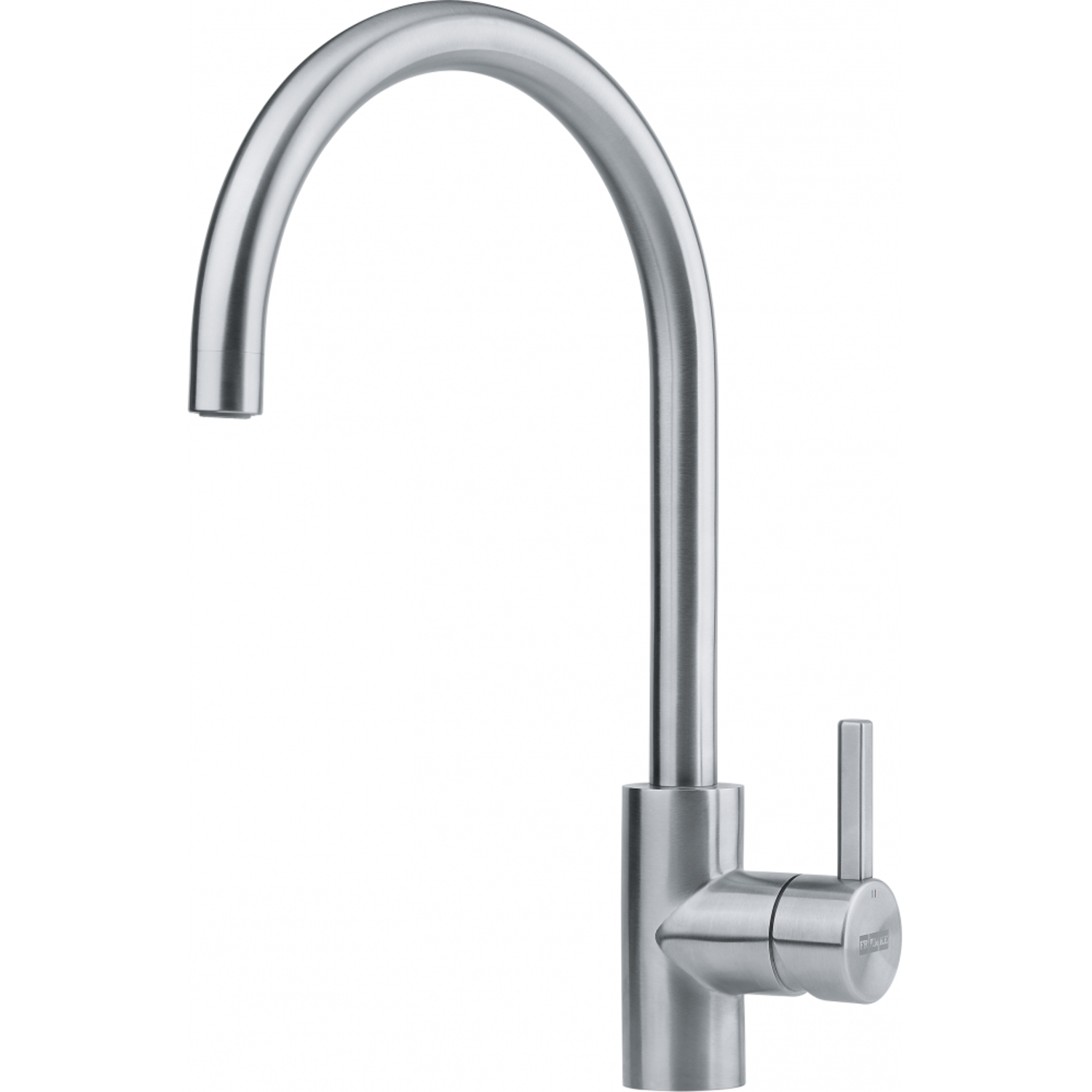 Eos Neo - Eéngreepsmengkraan met zwenkbare uitloop / Side lever / RVS
