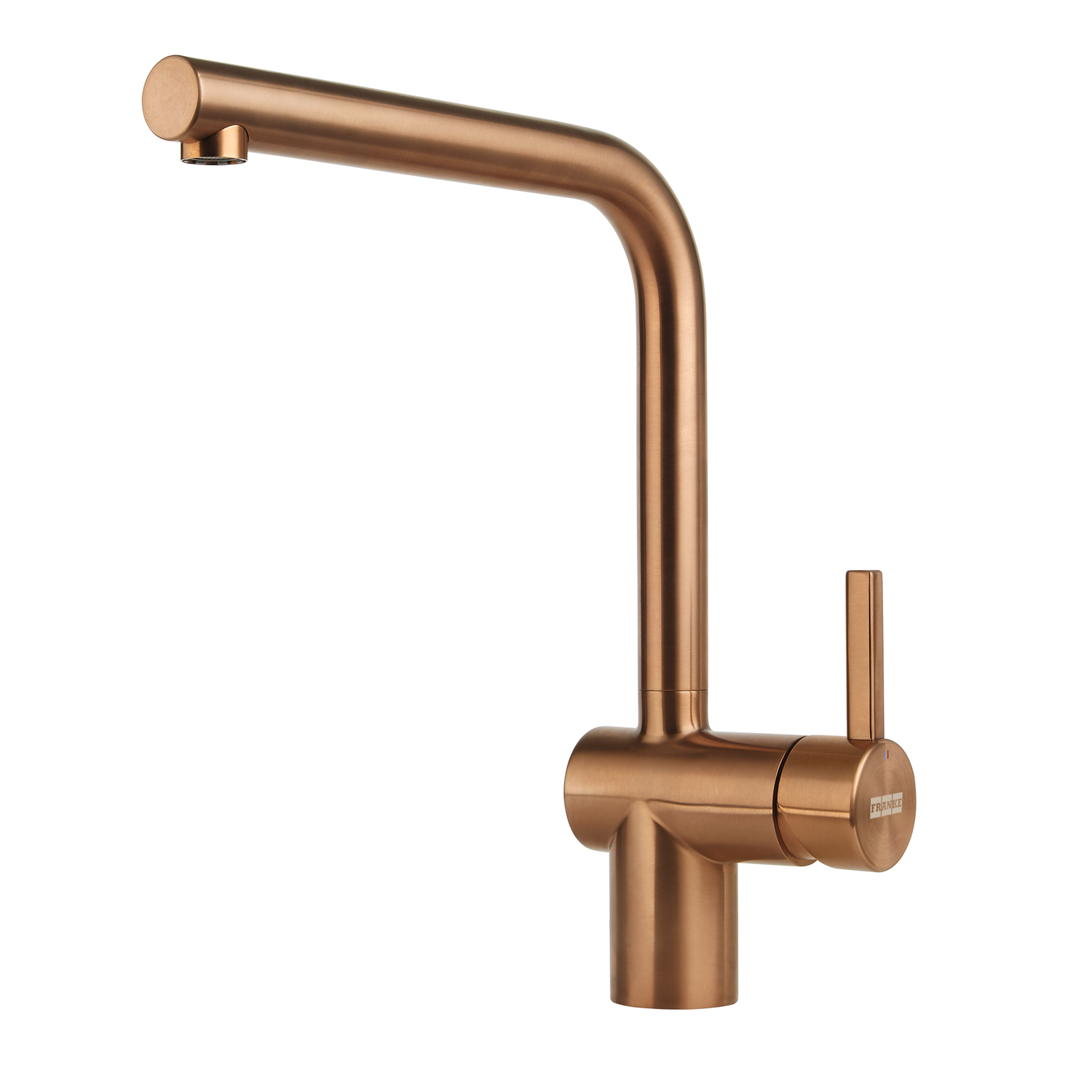 Atlas Neo - Eéngreepsmengkraan met zwenkbare uitloop / Side lever / Koper