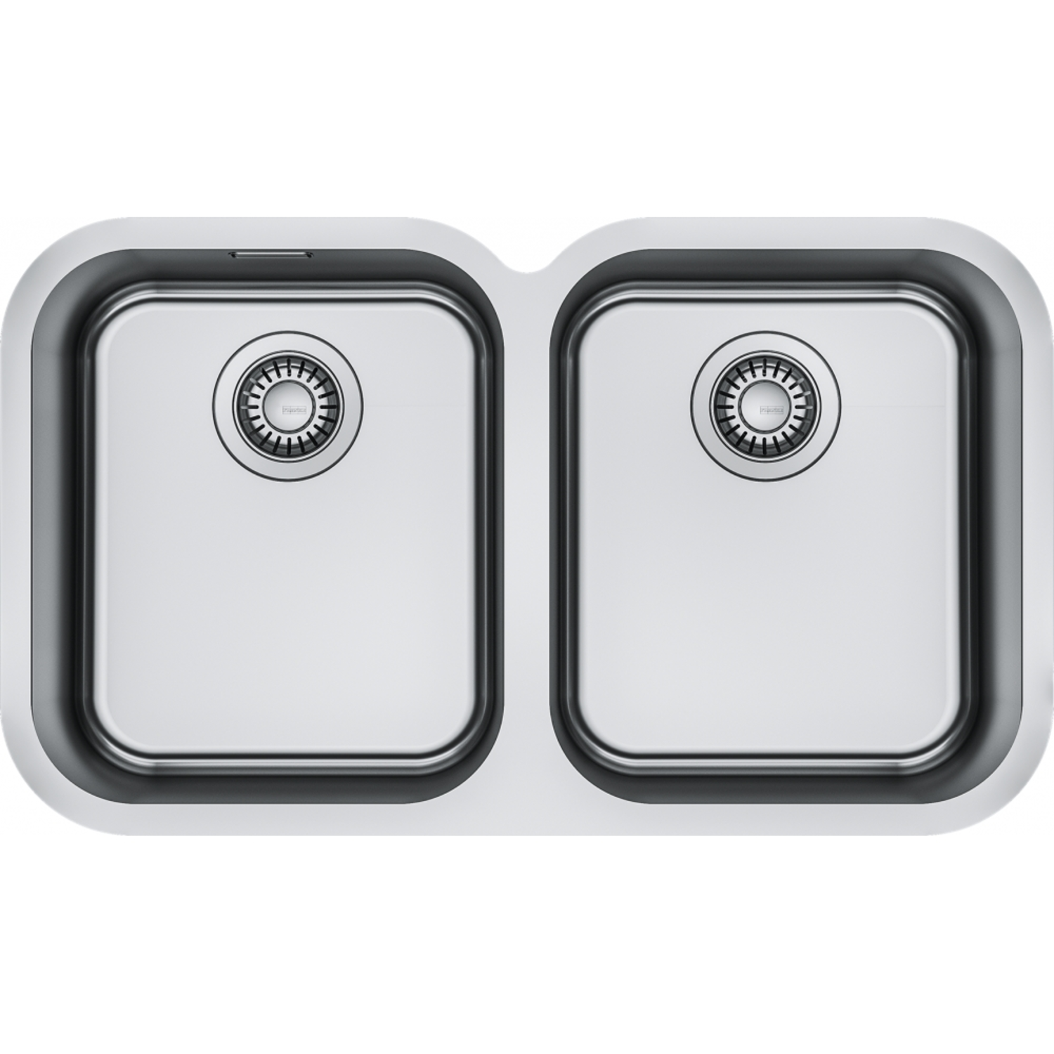 SMART - Onderbouwspoelbak / 762 x 447mm / Manuele Lediging / RVS