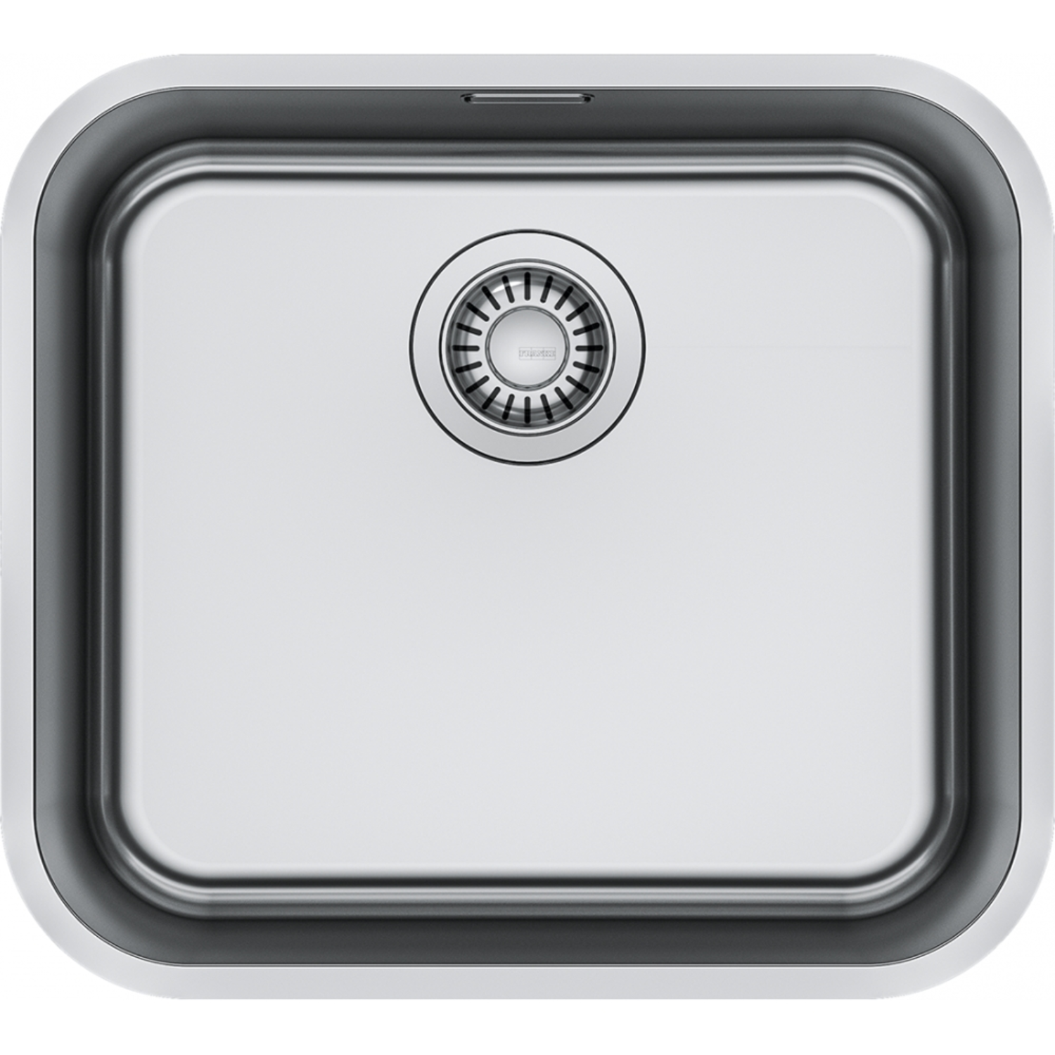 SMART - Onderbouwspoelbak / 482 x 432mm / Manuele Lediging / RVS