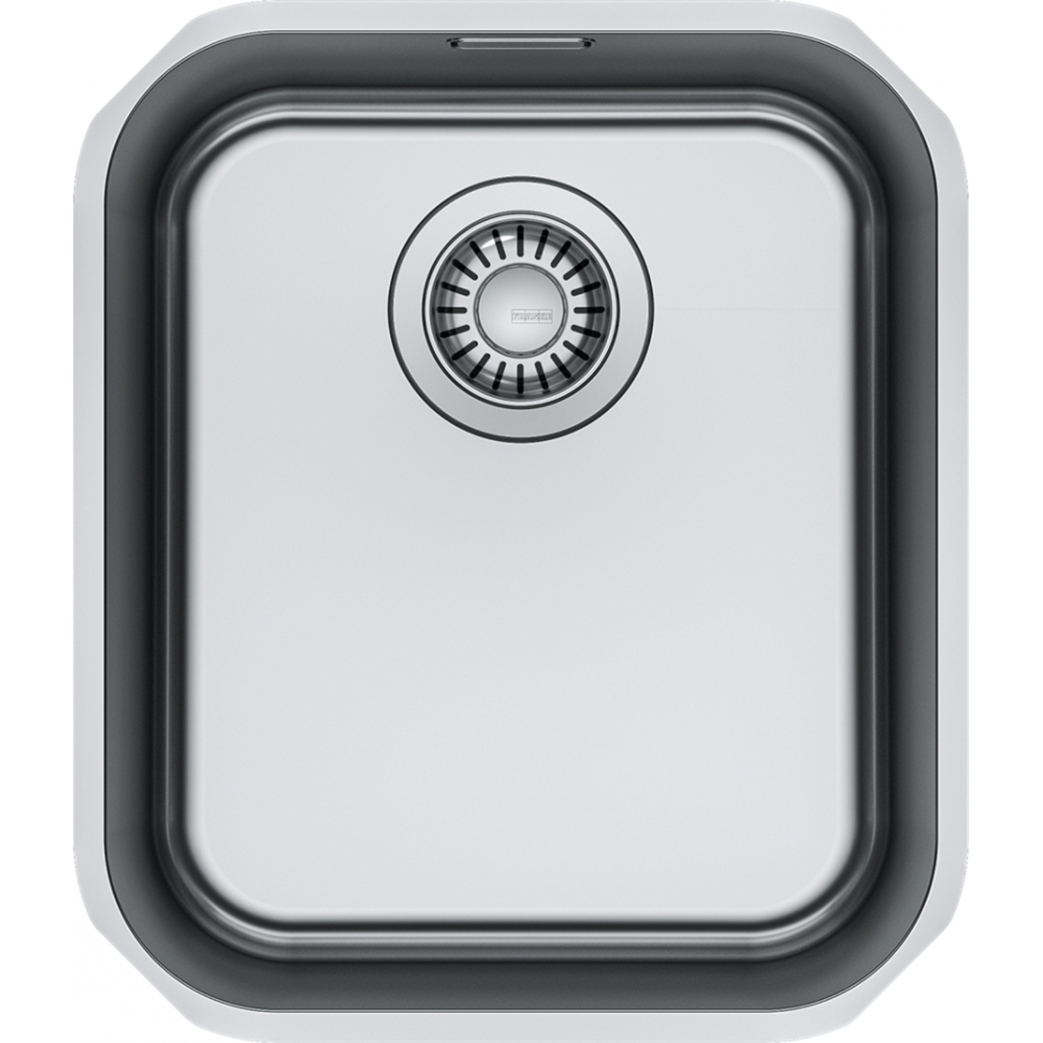 SMART - Onderbouwspoelbak / 368 x 428mm / Manuele Lediging / RVS