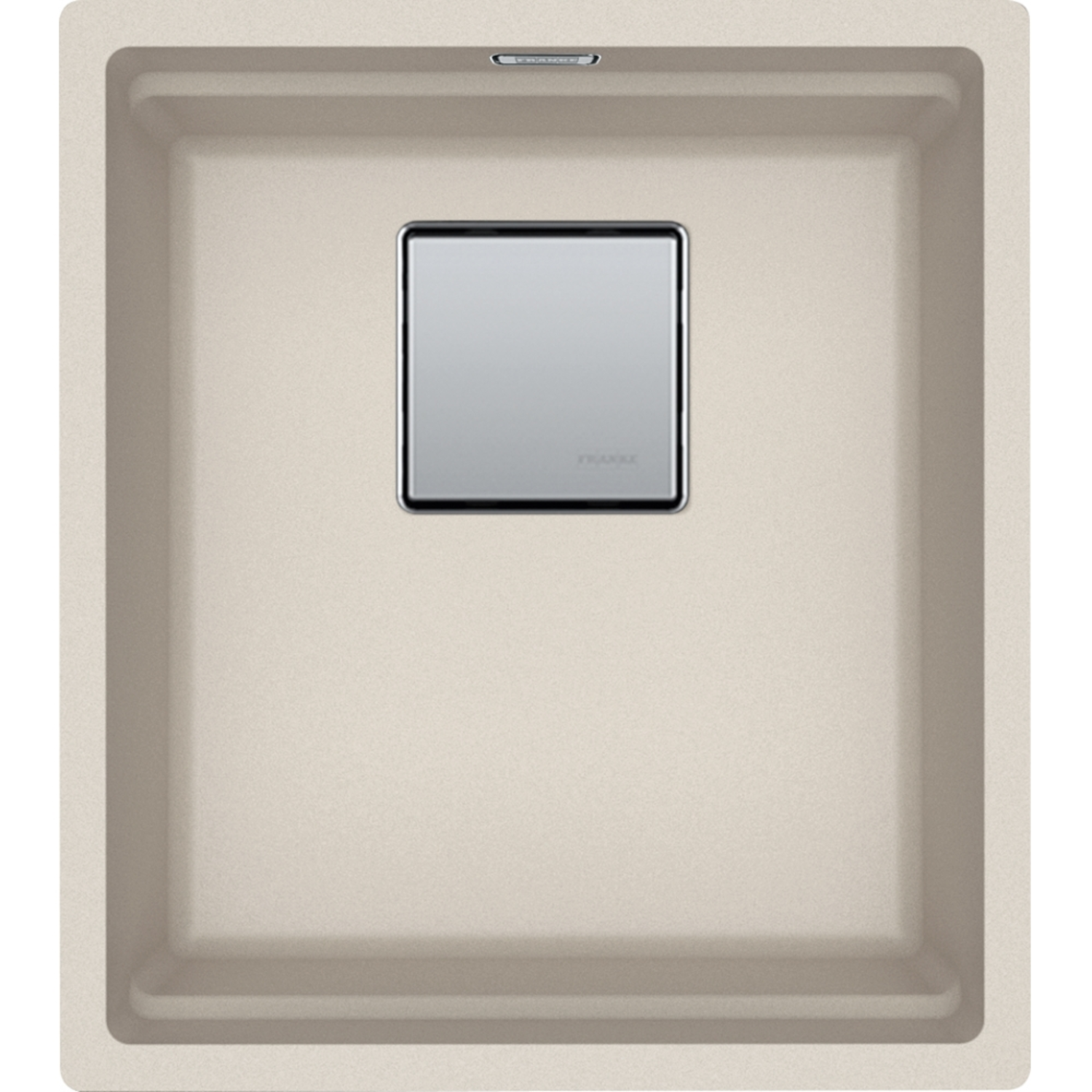 Kubus 2.0 - Onderbouwspoelbak / 370 x 420 mm / Koffie Room
