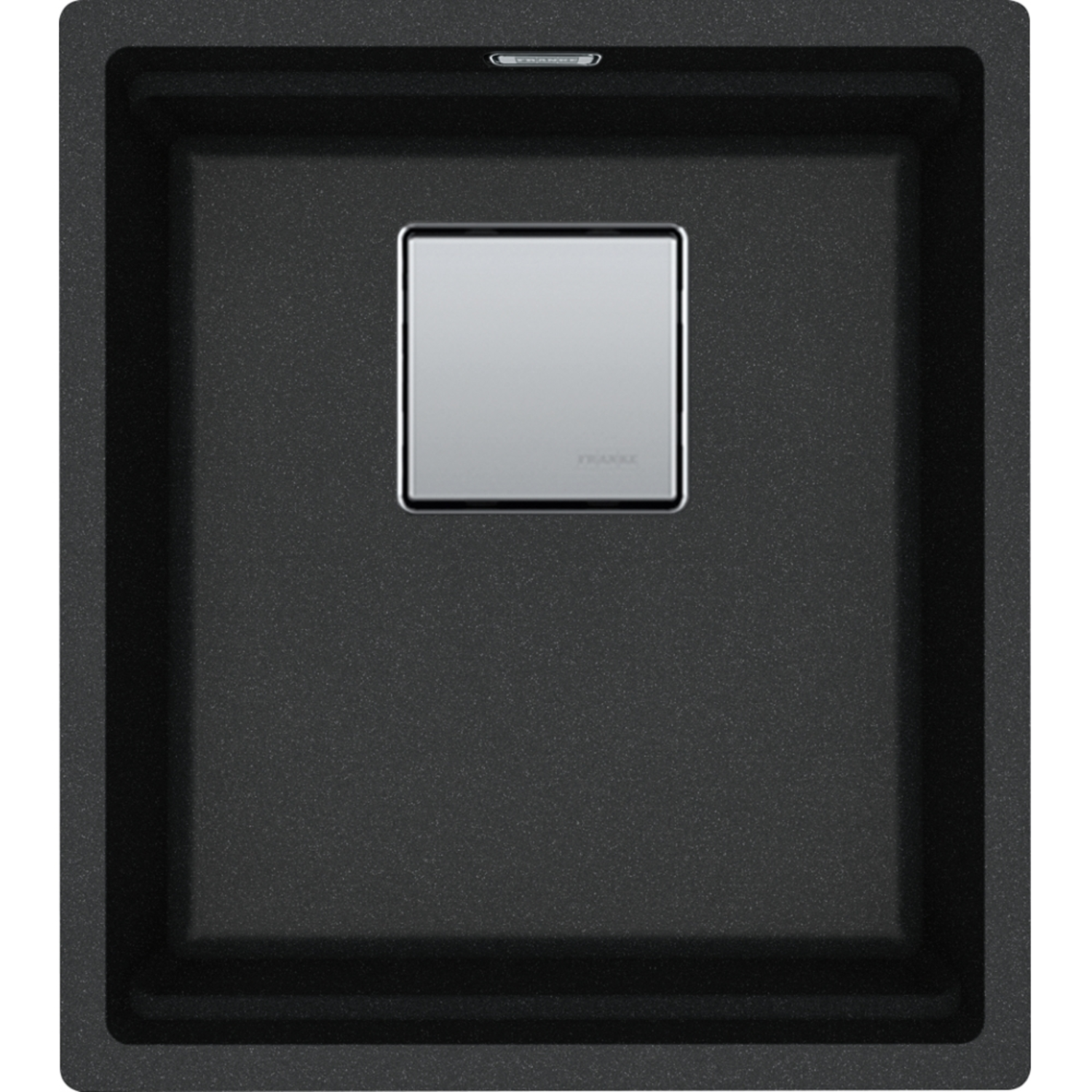 Kubus 2.0 - Onderbouwspoelbak / 370 x 420  mm/ Onyx