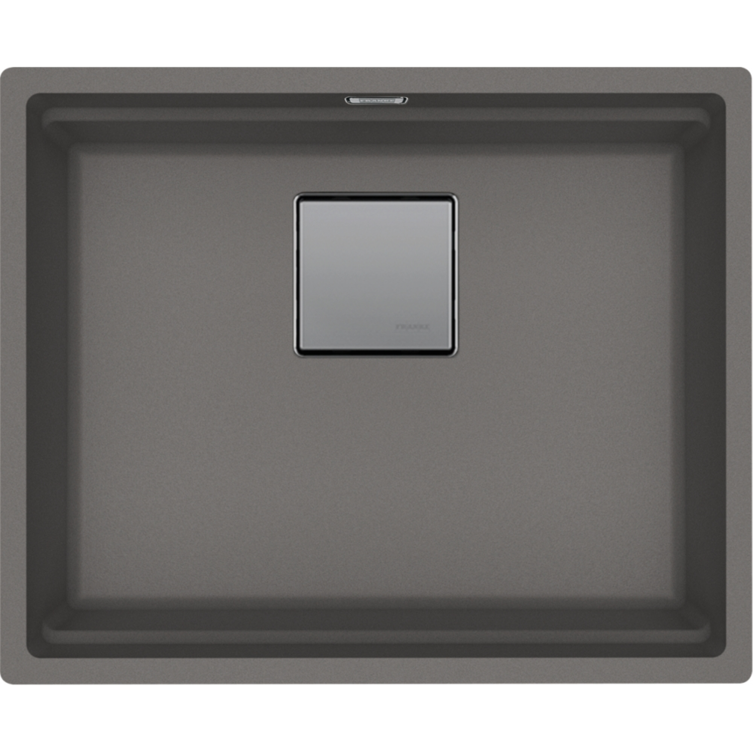 Kubus 2.0 - Onderbouwspoelbak / 520 x 420  mm/ Steengrijs