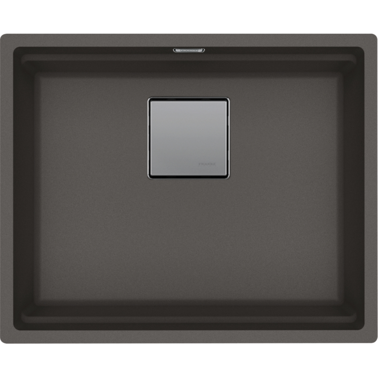 Kubus 2.0 - Onderbouwspoelbak / 520 x 420 mm / Leigrijs