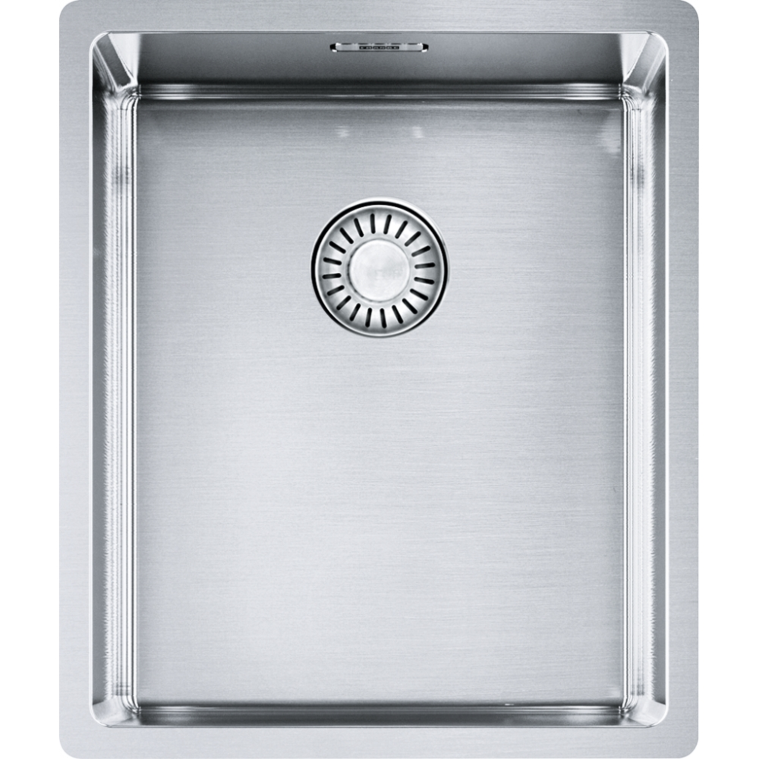 Box - Vlakbouw-, SlimTop- en onderbouwspoelbak / 380 x 450 mm / Glad